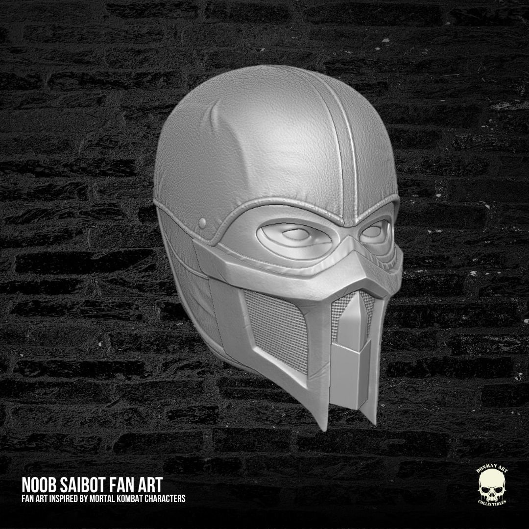 Noob Saibot MK Fan Art 3D printable File For Action Figures 3D print model_23