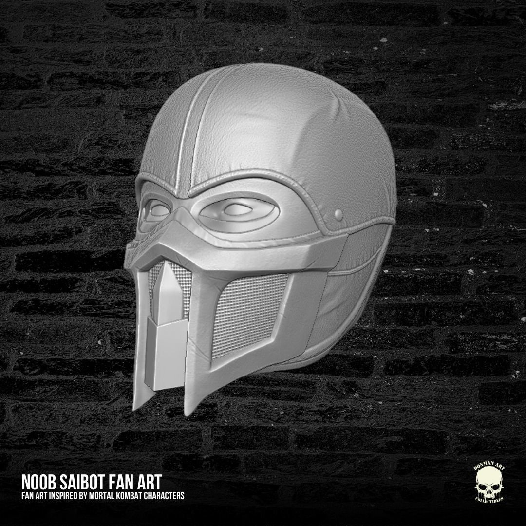 Noob Saibot MK Fan Art 3D printable File For Action Figures 3D print model_3
