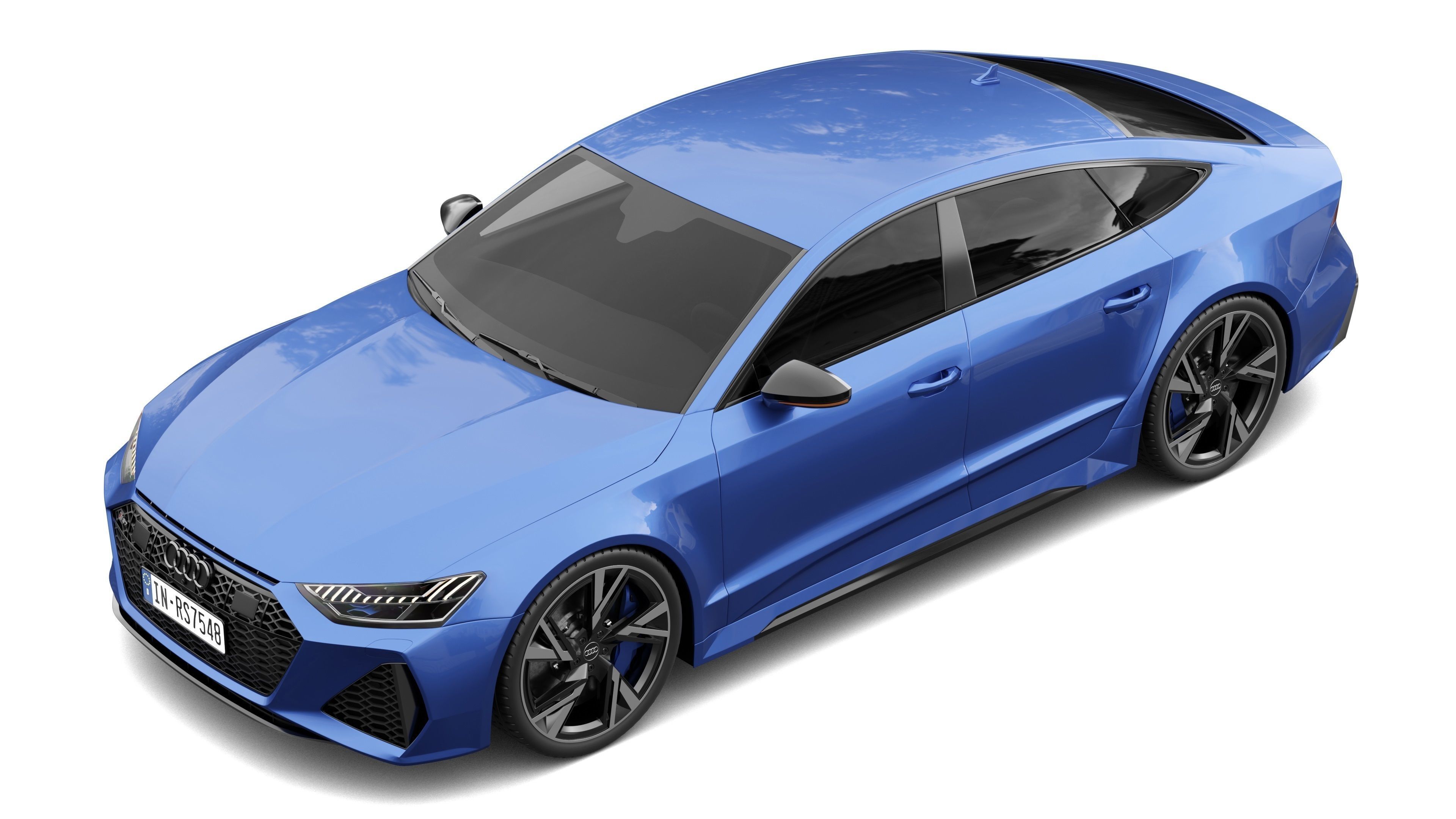 Audi RS7 3D model_7
