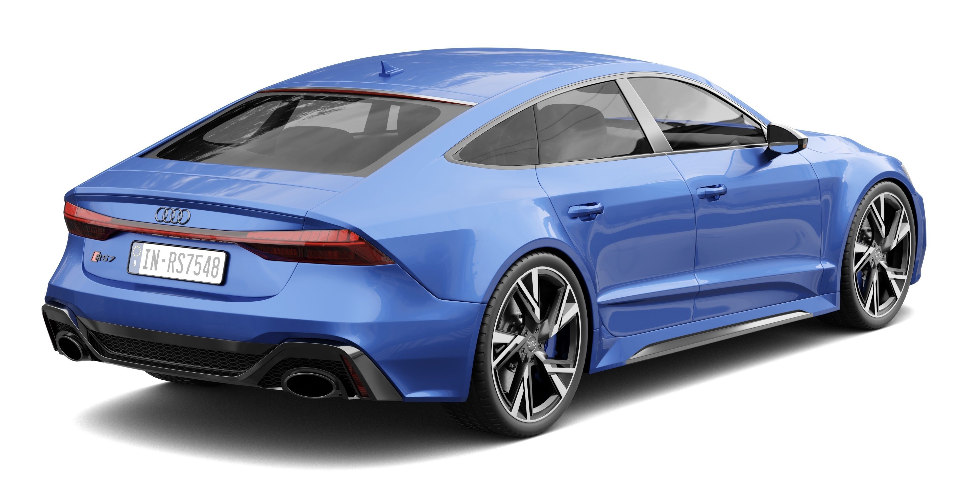 Audi RS7 3D model_1