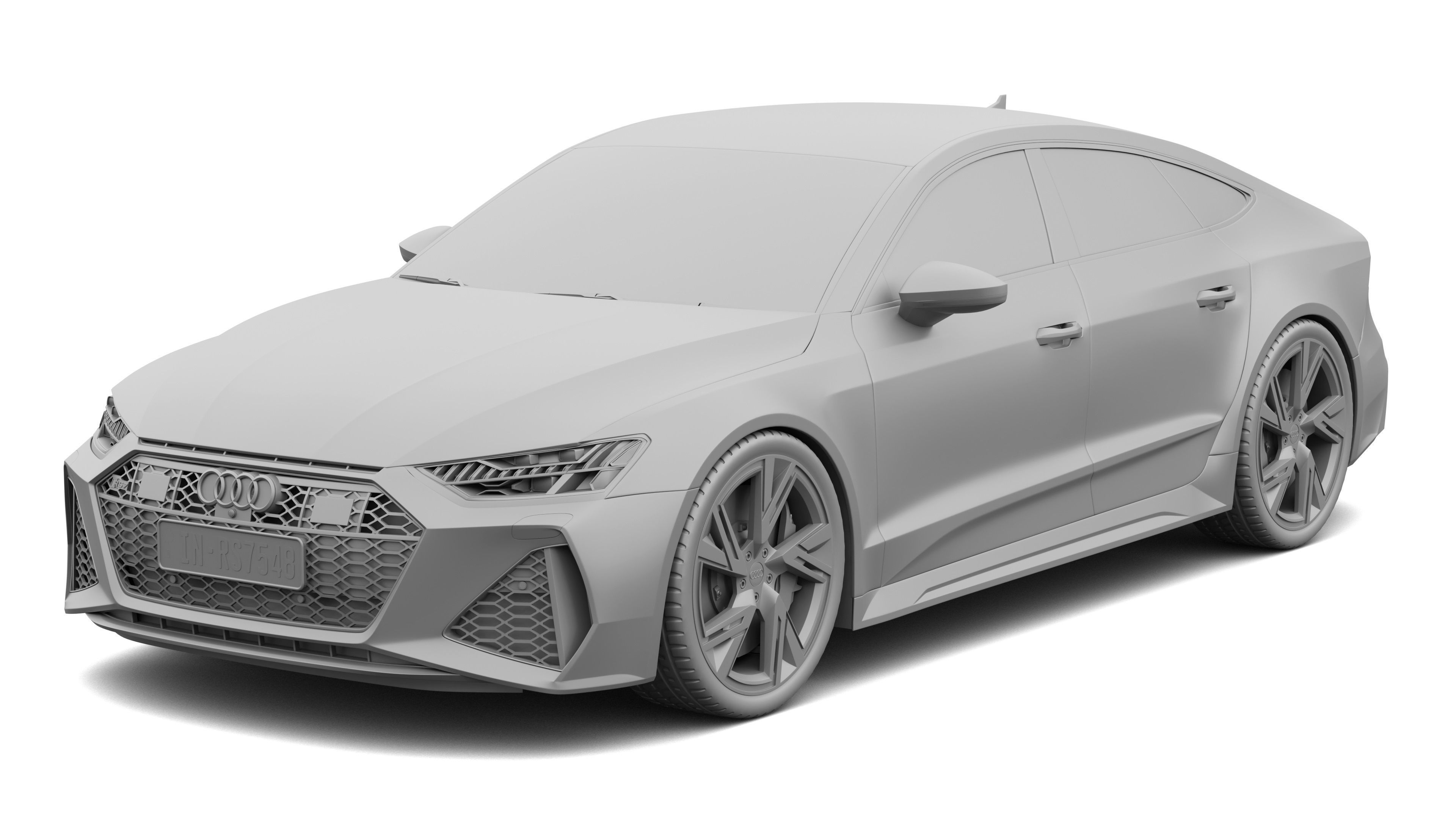 Audi RS7 3D model_11