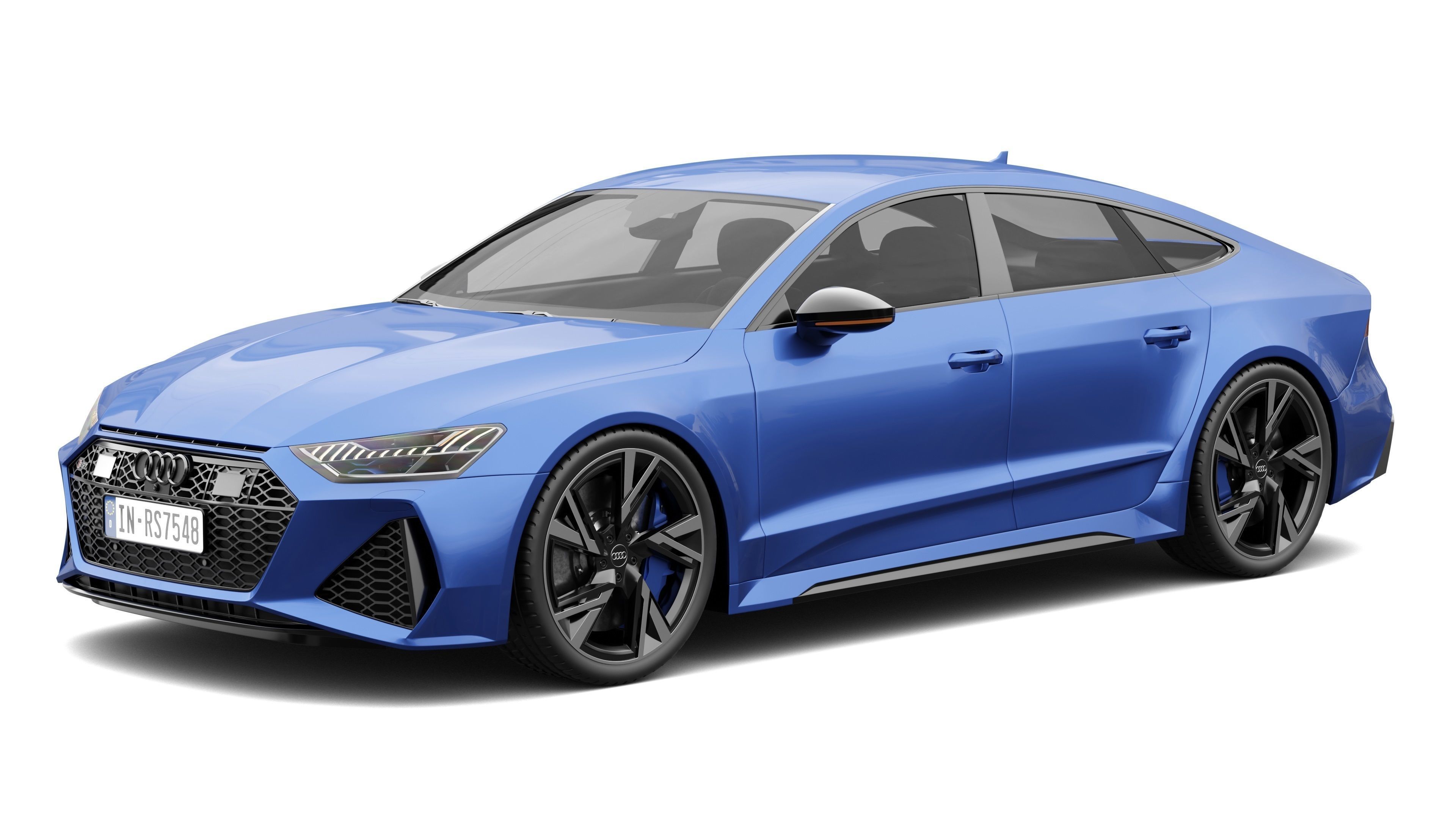 Audi RS7 3D model_9