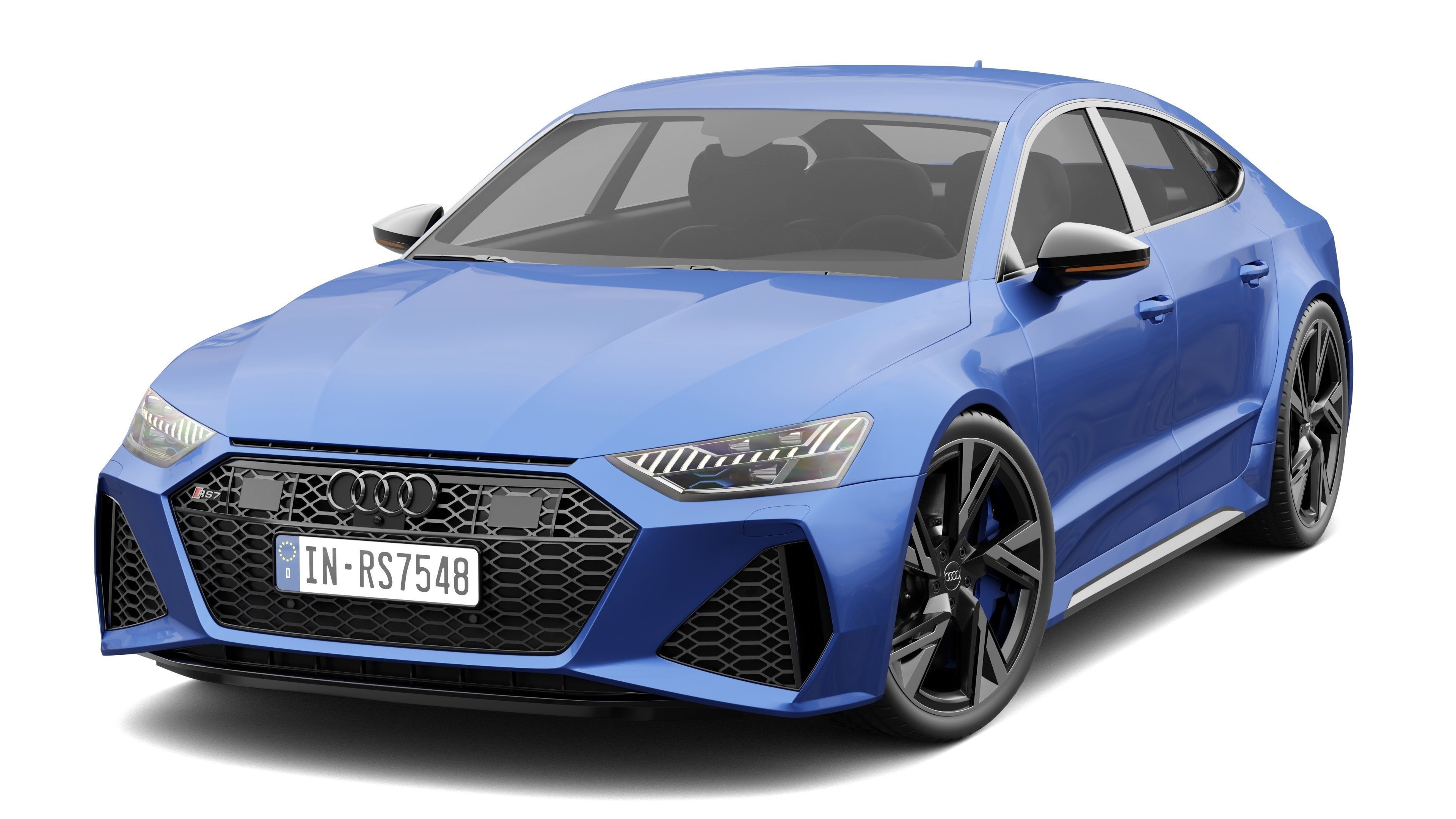 Audi RS7 3D model_2