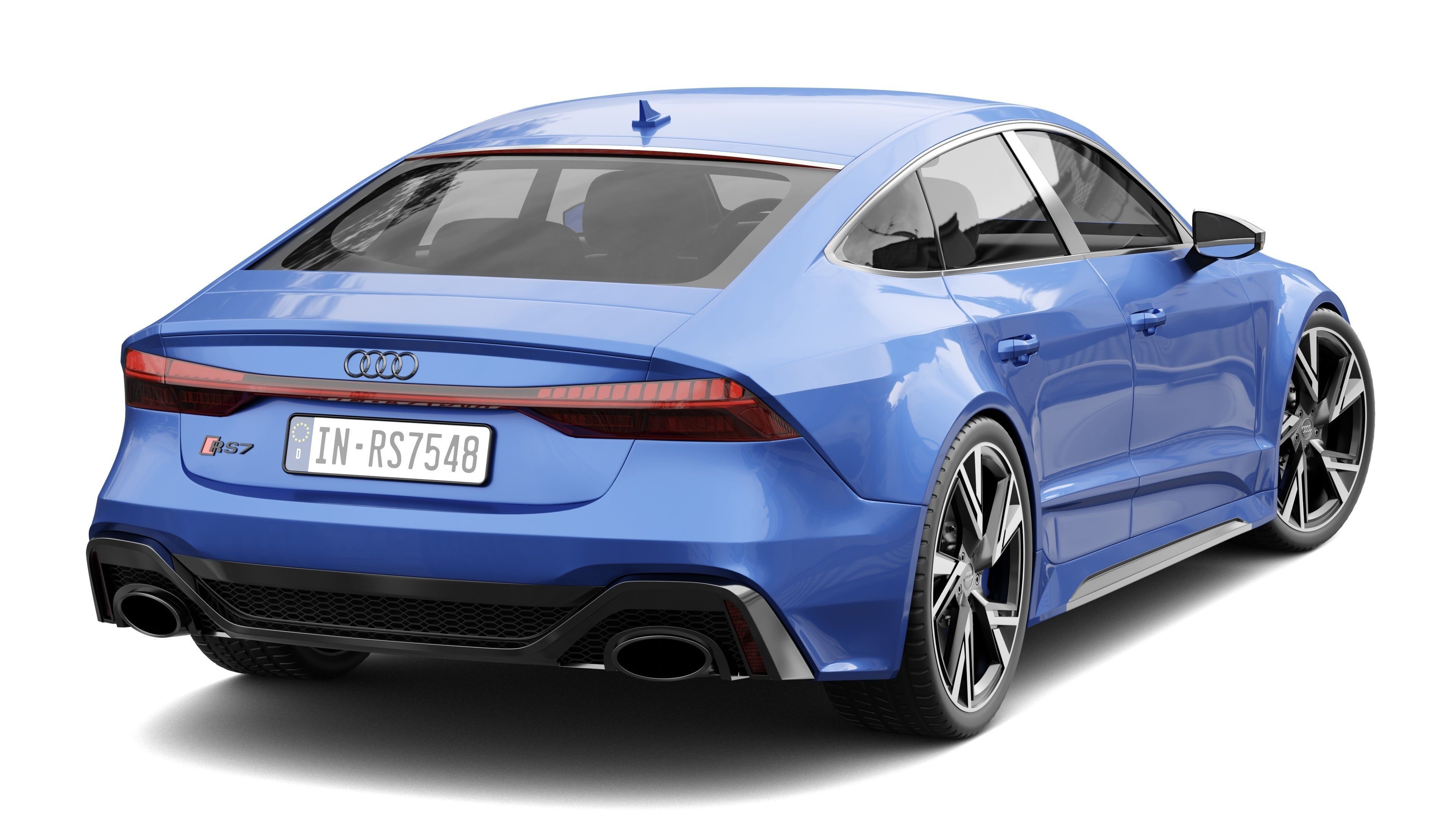 Audi RS7 3D model_3