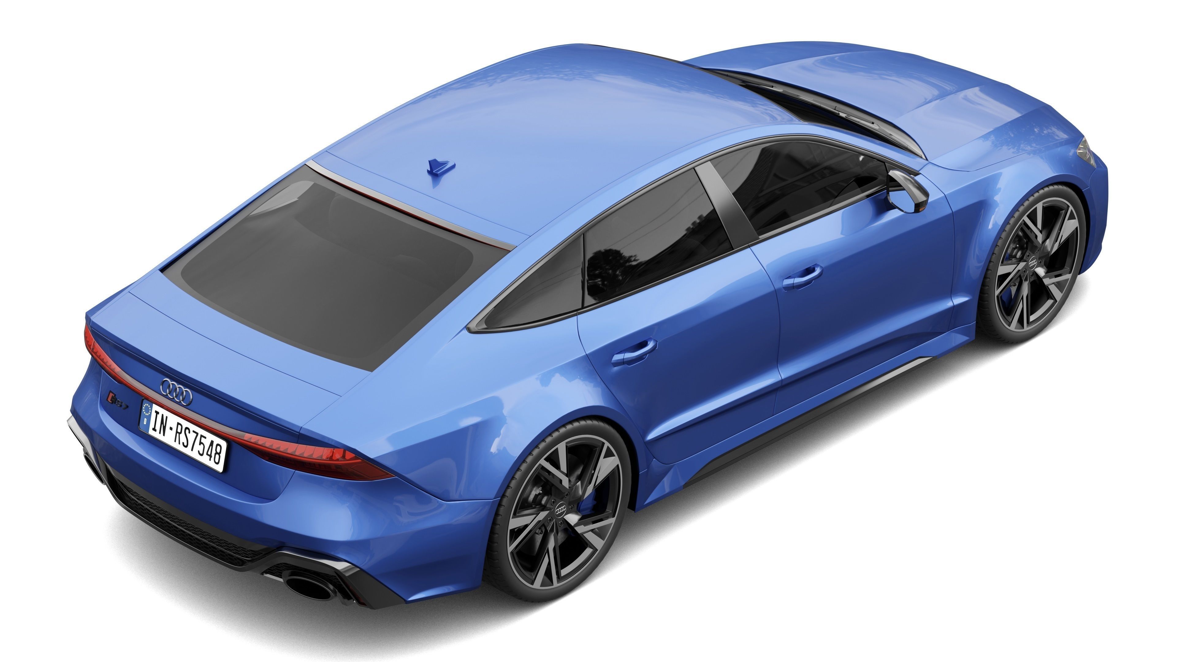 Audi RS7 3D model_8
