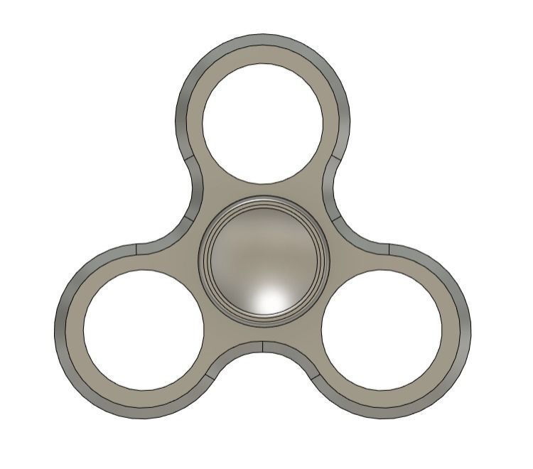 Fidget Spinner 3d print 3D model_1