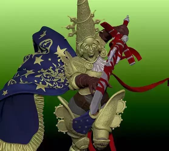 Crisanta Attack pose - Blasphemous 2