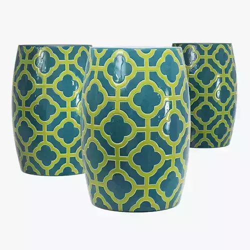 Idzior furniture quadra ceramic garden stool