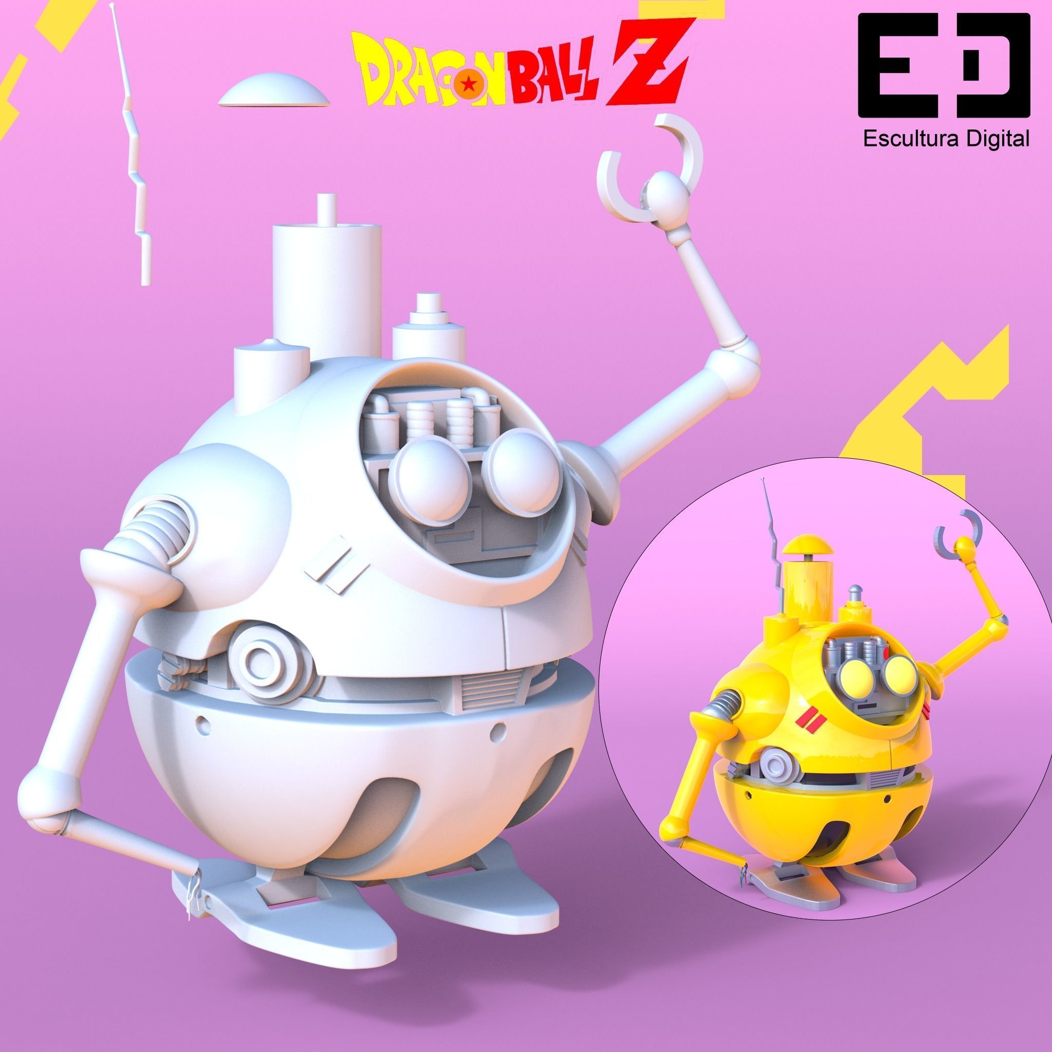 Mister  Robot 3D print model_8