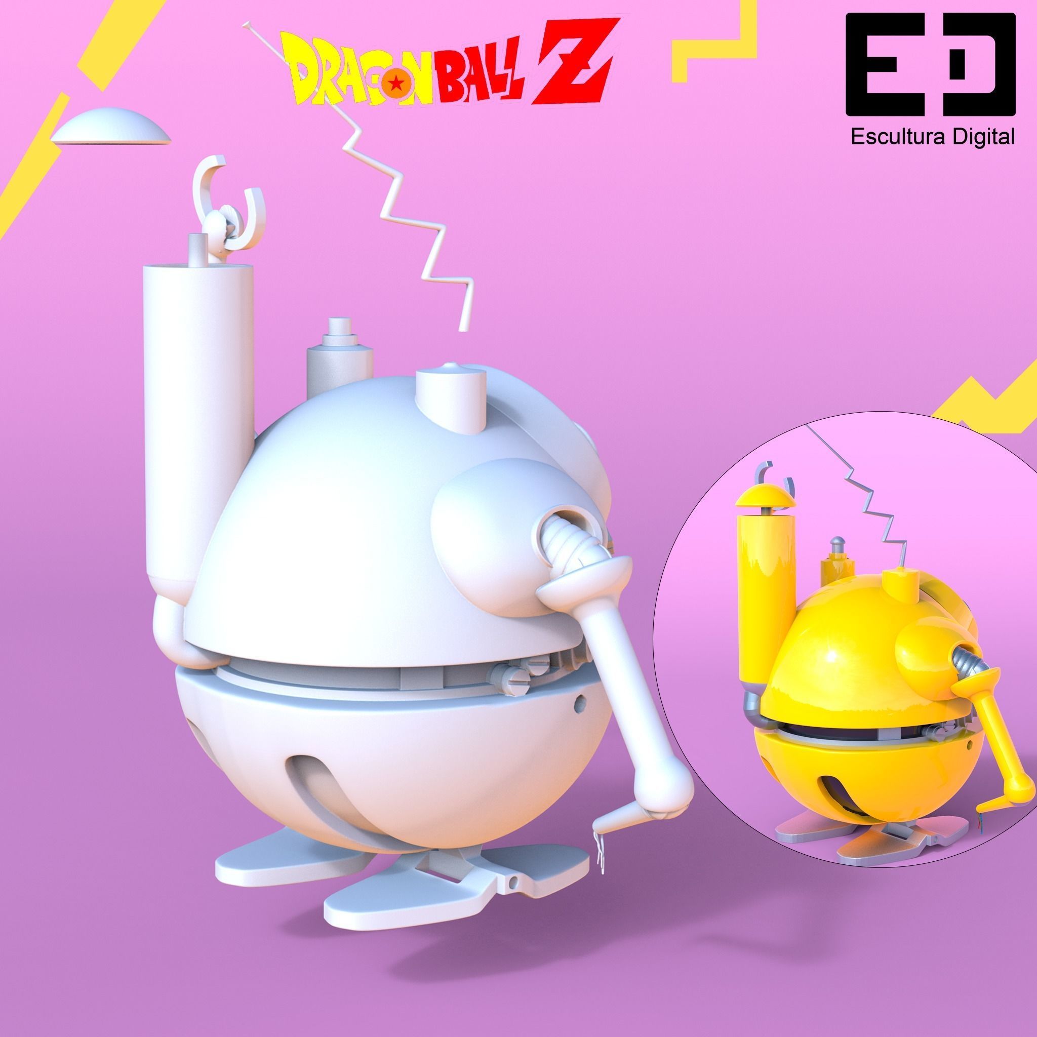 Mister  Robot 3D print model_6