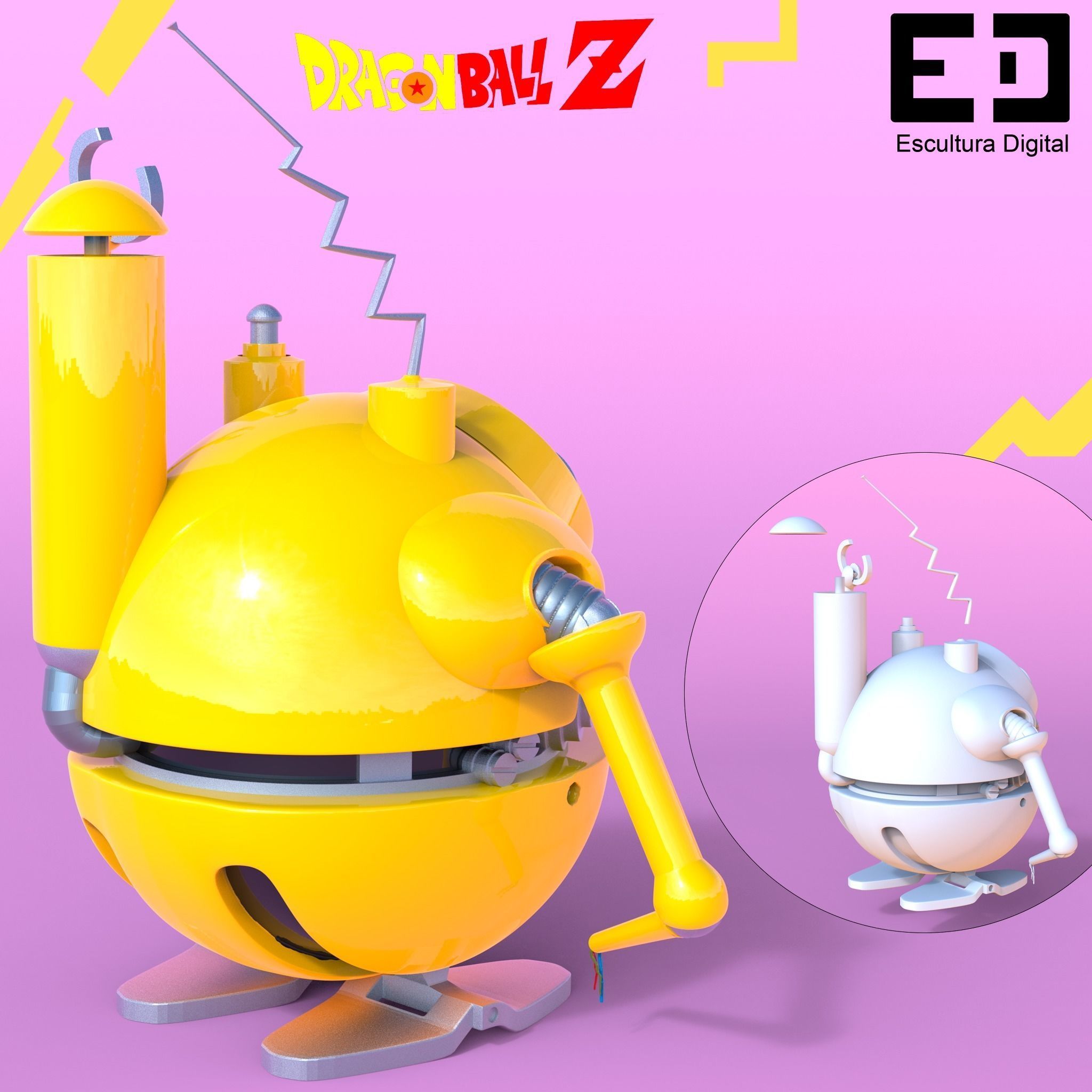 Mister  Robot 3D print model_5