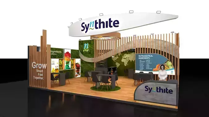 10mtr x 9mtr  2side open exhibition Model