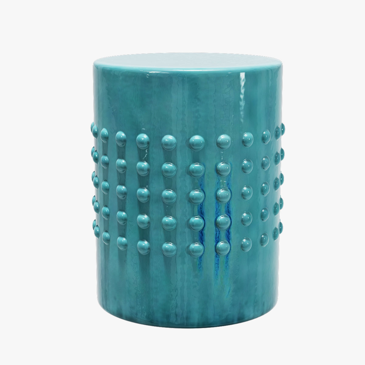 Latitude run still stud garden stool 3D model_1