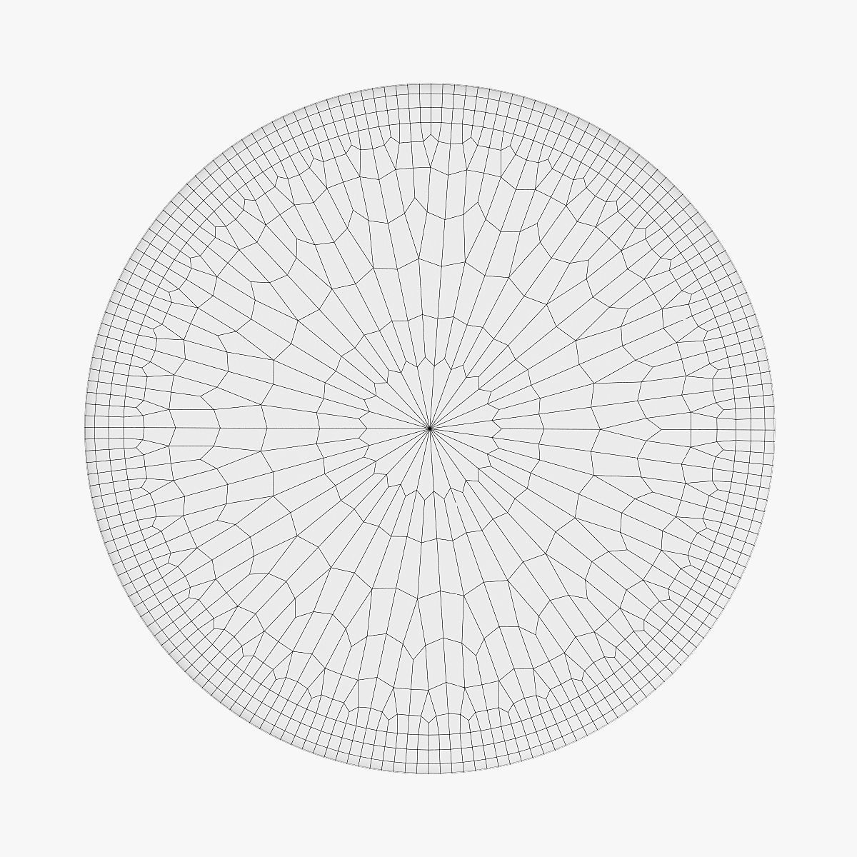 Latitude run still stud garden stool 3D model_5