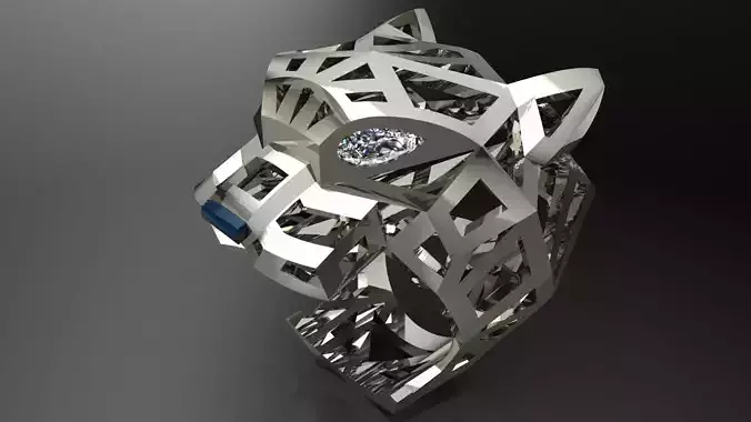 Tiger Leopard Ring 17 A5