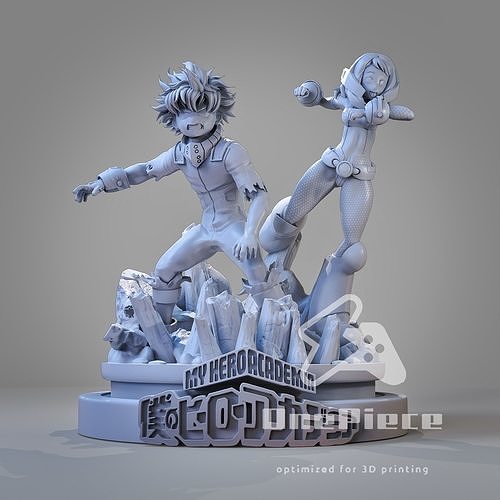 My Hero  3D print model