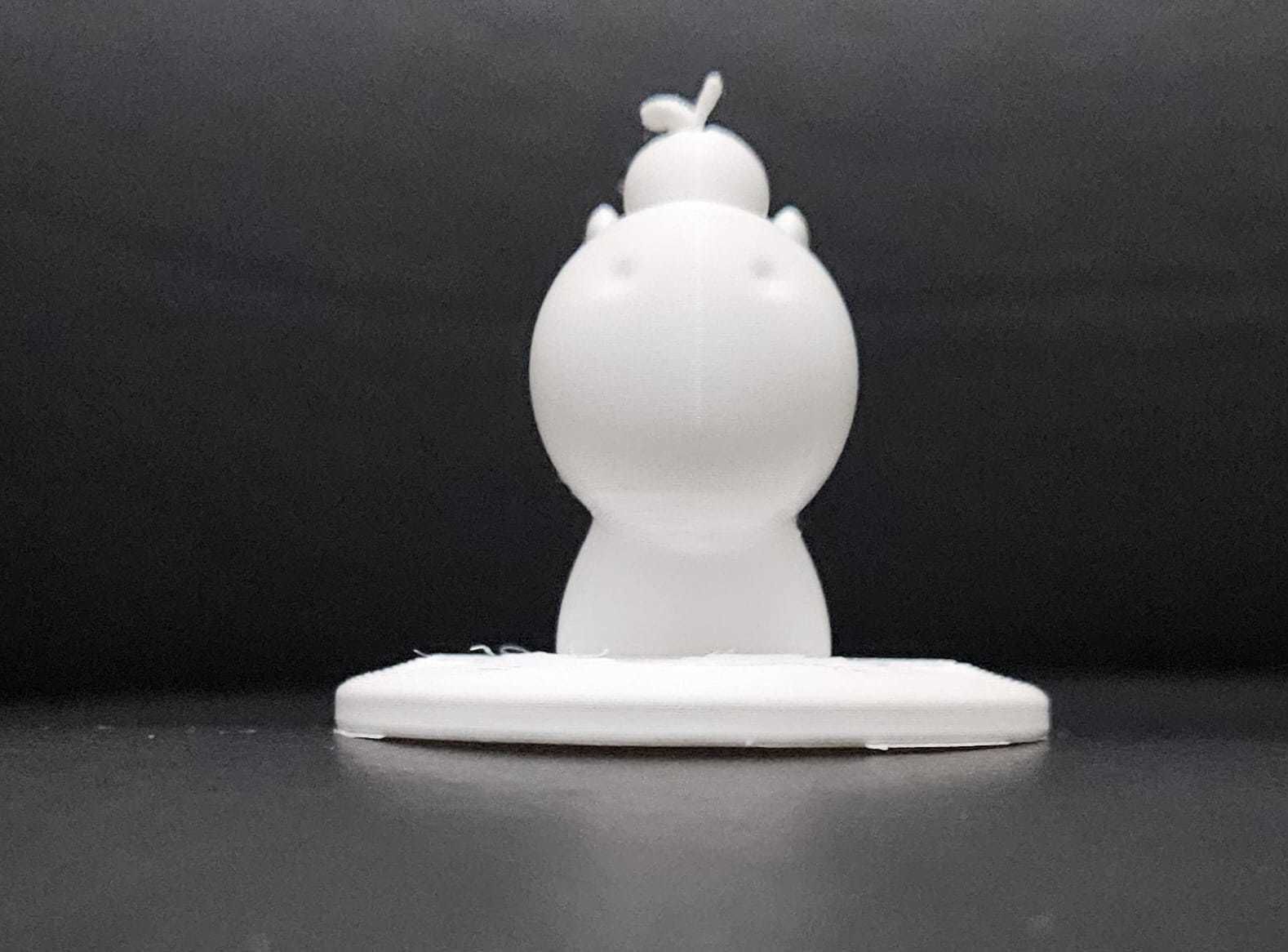 Capybara with Orange 3D print model_13