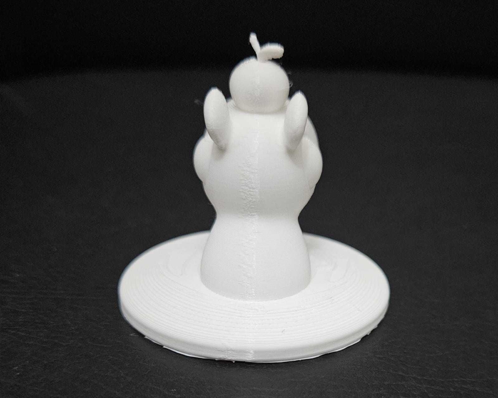 Capybara with Orange 3D print model_10