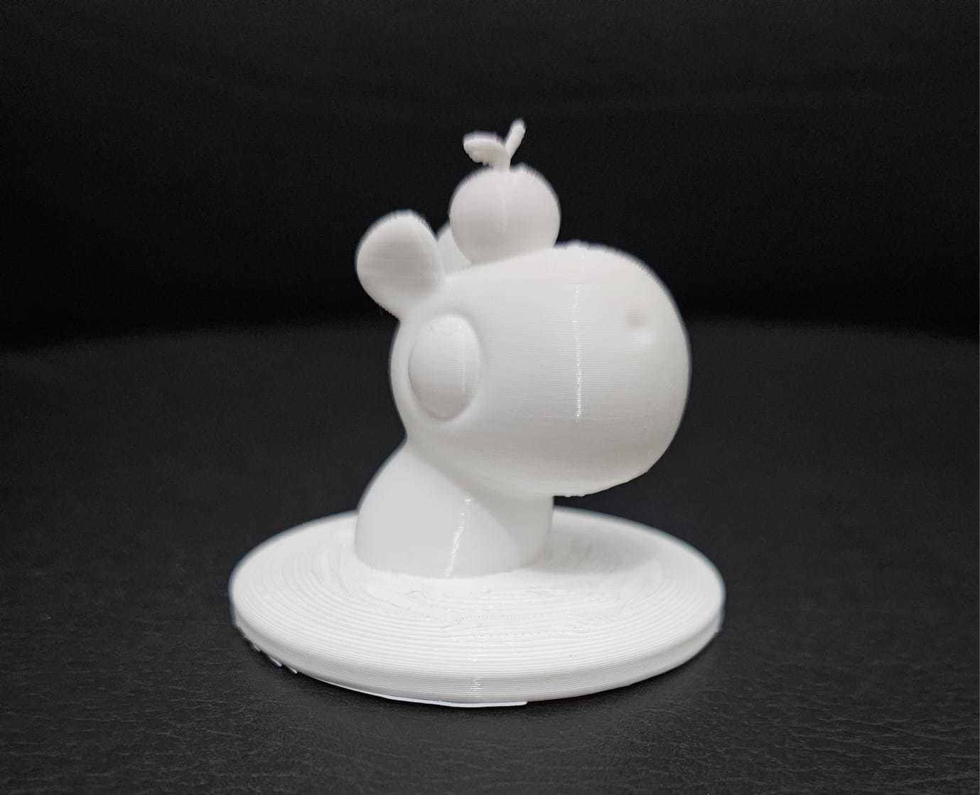 Capybara with Orange 3D print model_4