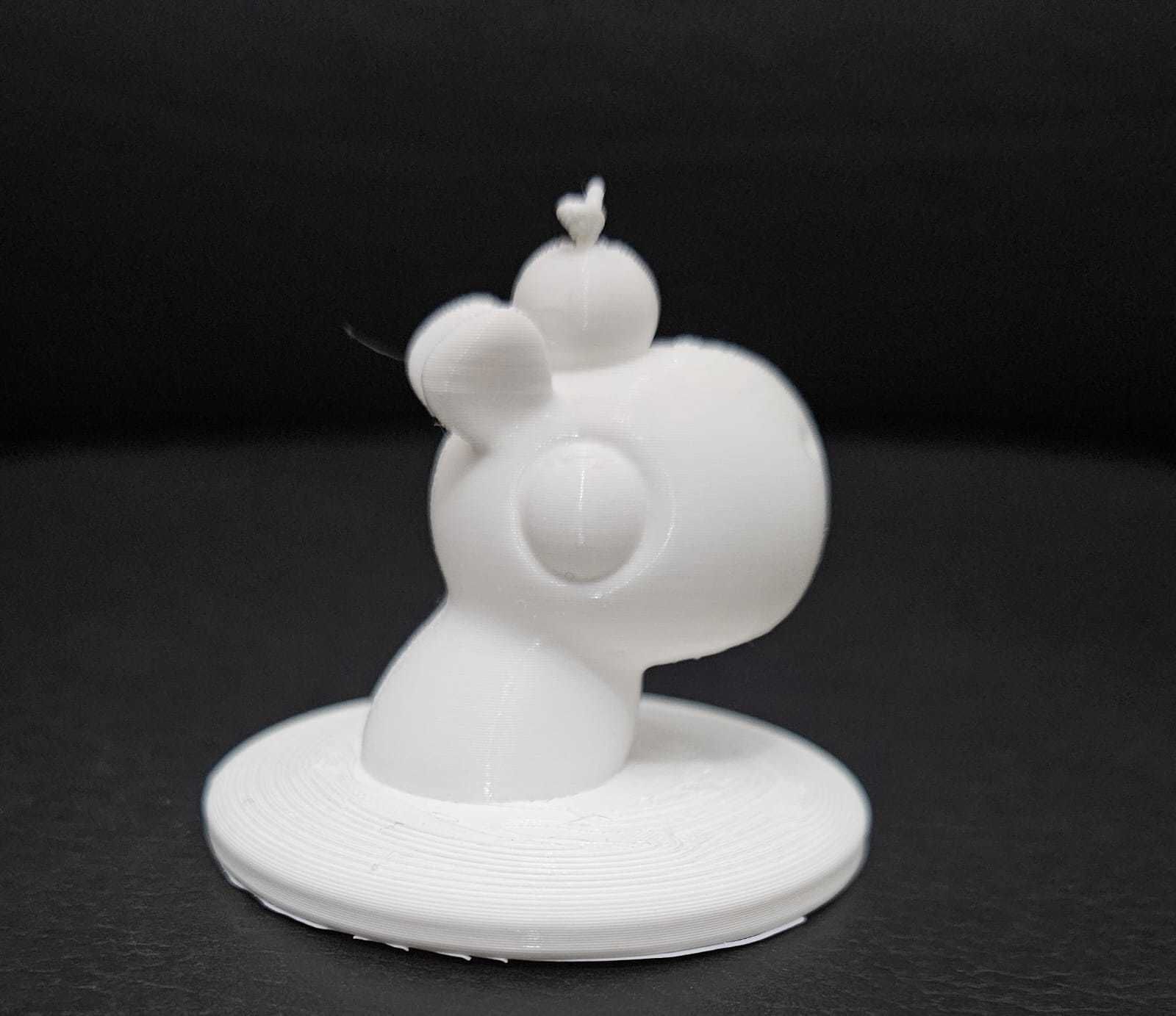 Capybara with Orange 3D print model_5