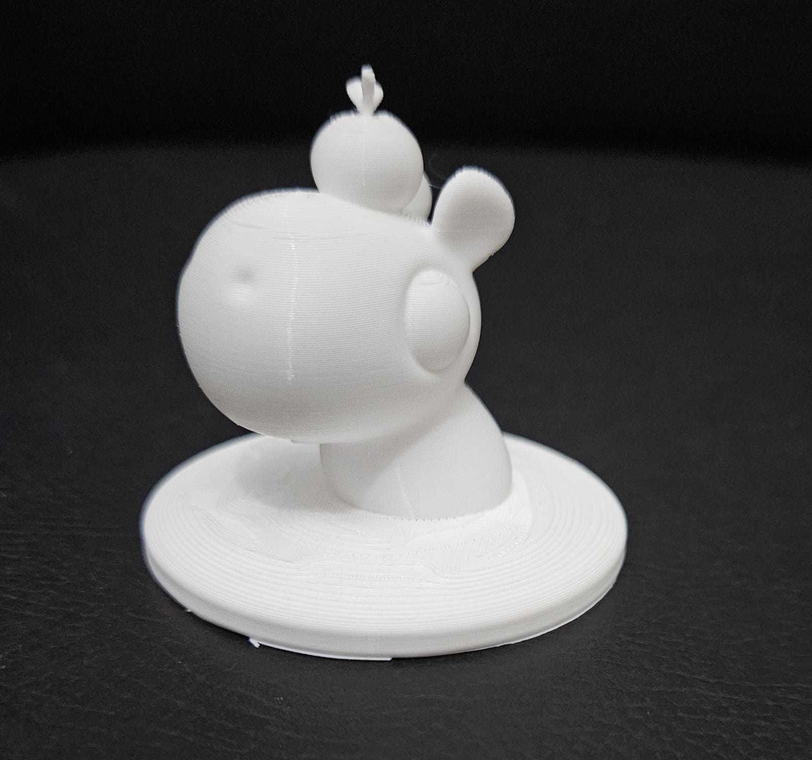 Capybara with Orange 3D print model_12