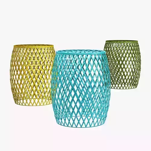 Safavieh steve matte strips accent stool