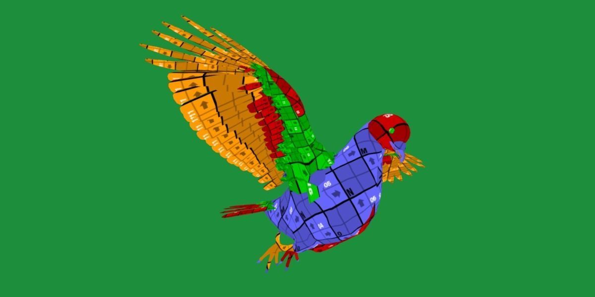 Pigeon Bird Breed 3D model_17