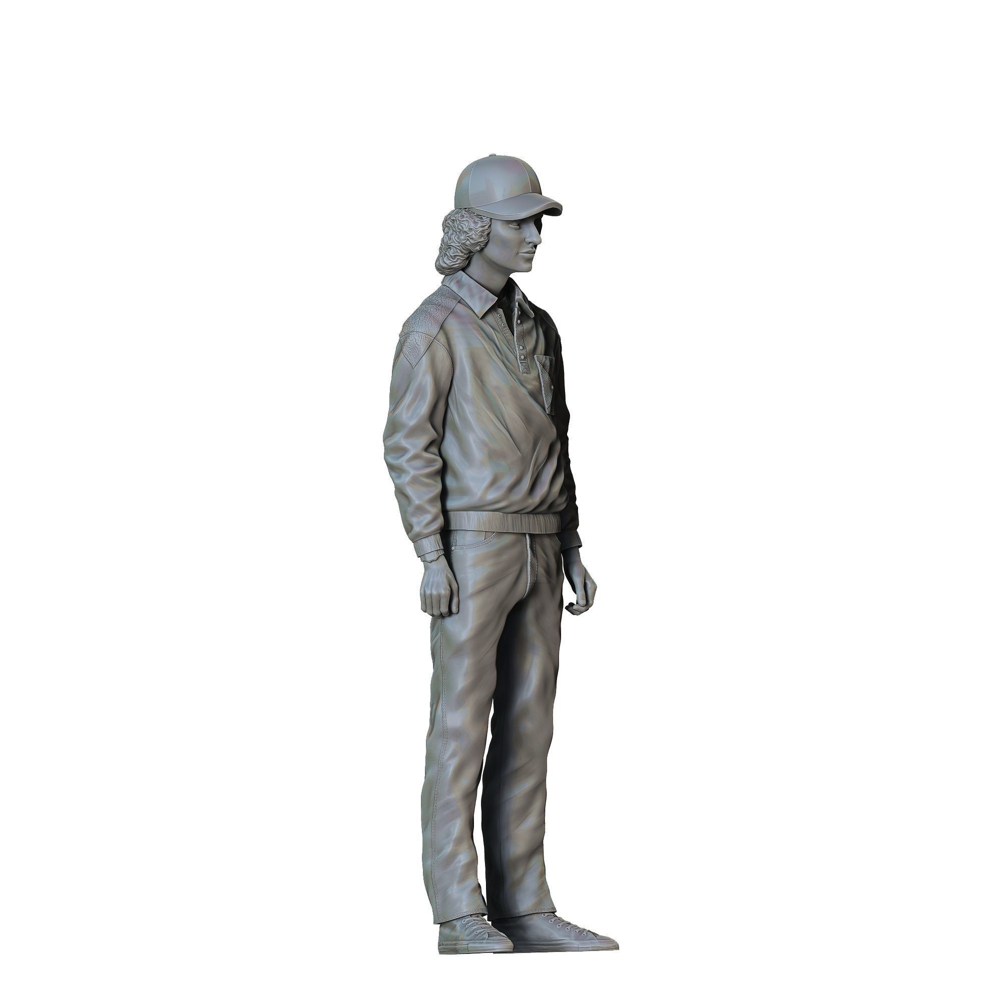 N3 Stranger Things Finn Wolfhard Mike Wheeler 3D print model_24