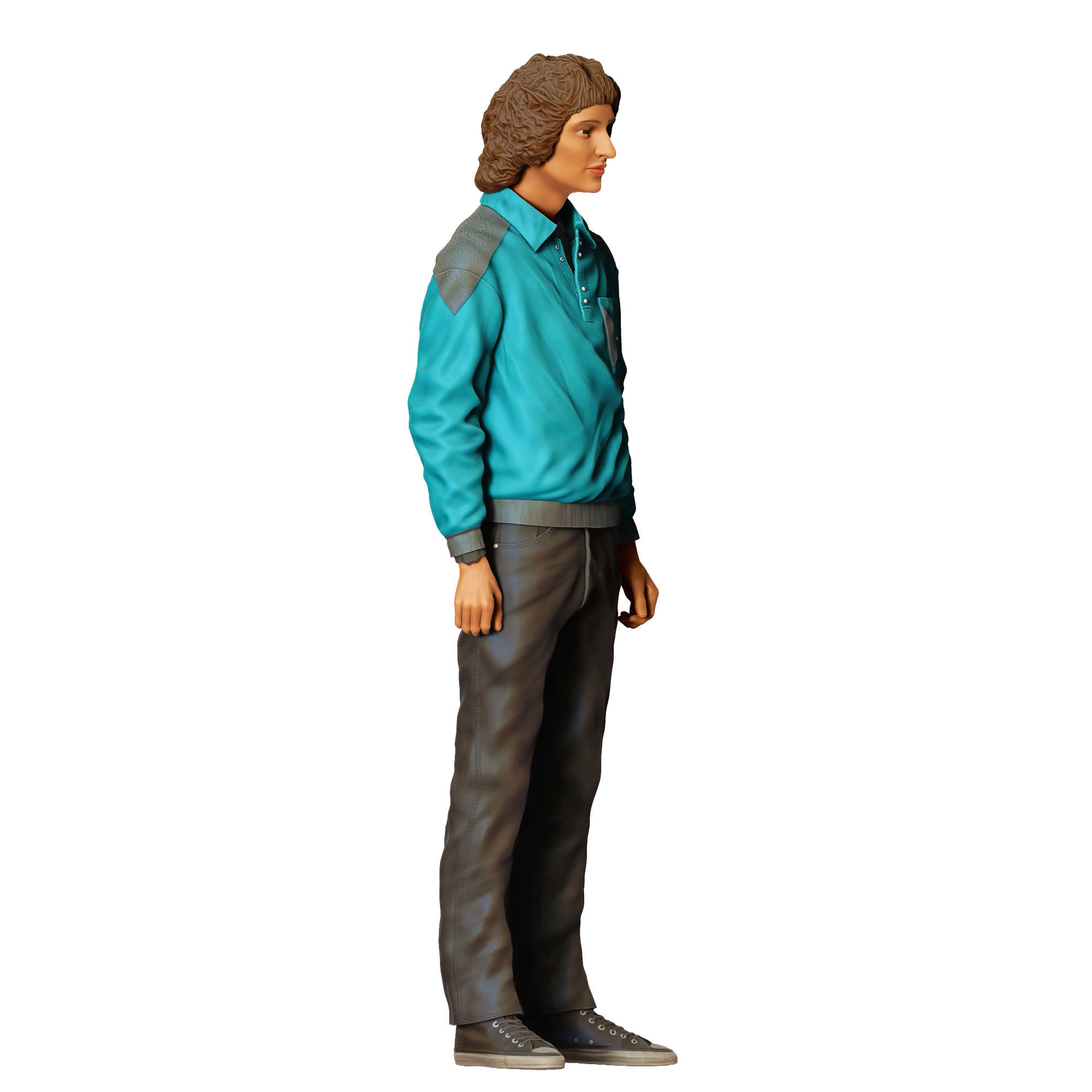 N3 Stranger Things Finn Wolfhard Mike Wheeler 3D print model_4