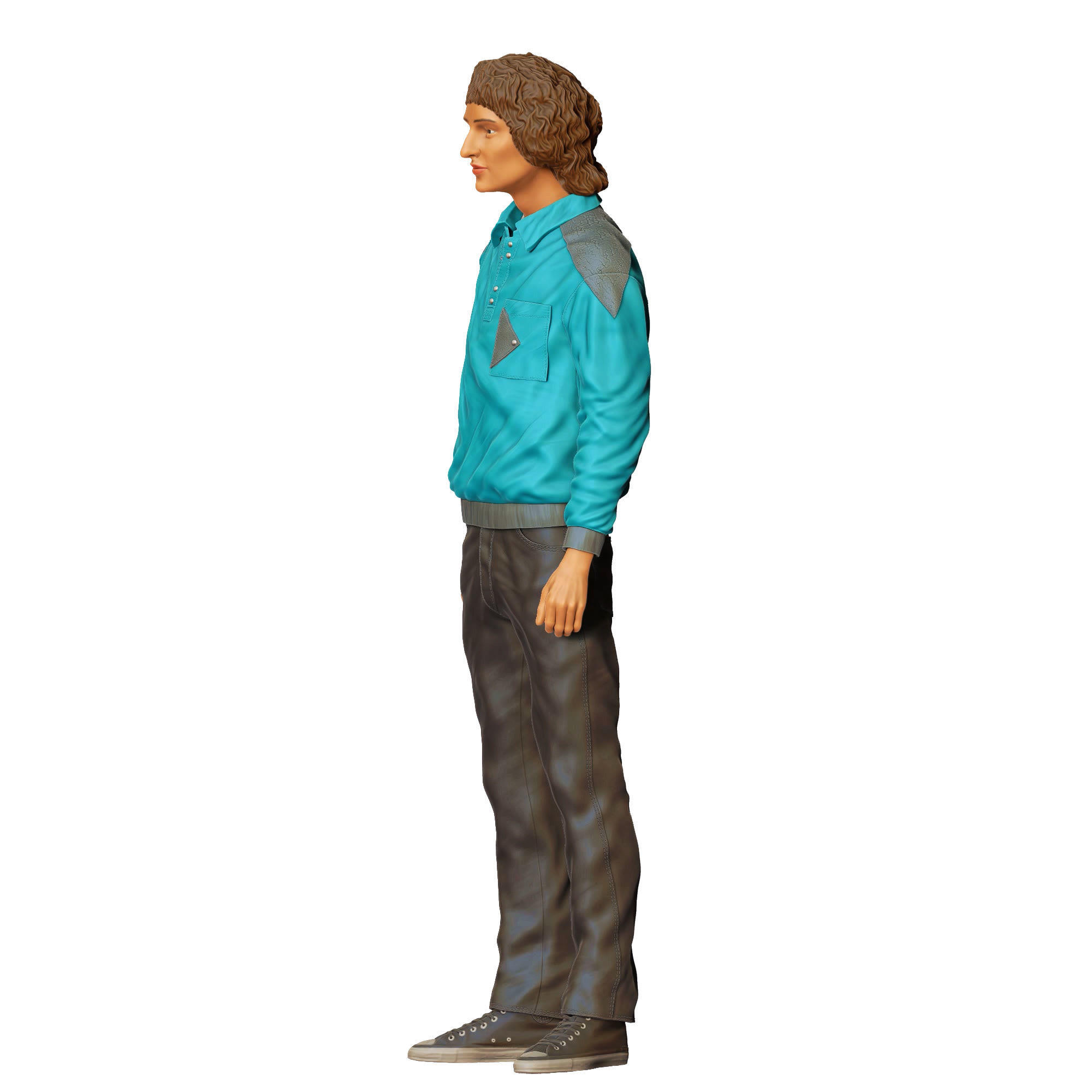 N3 Stranger Things Finn Wolfhard Mike Wheeler 3D print model_20
