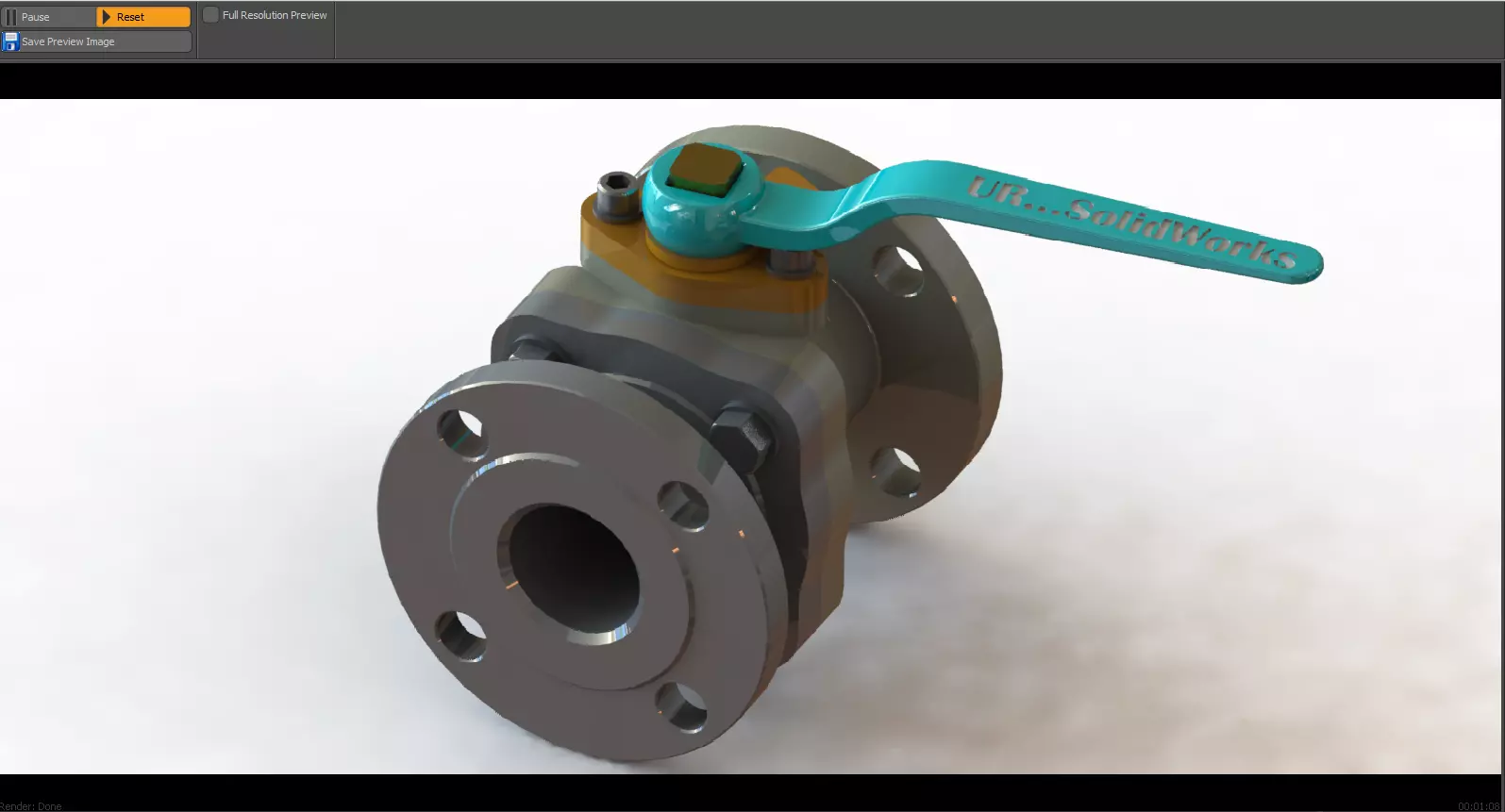 Water Control Vlave 3D model