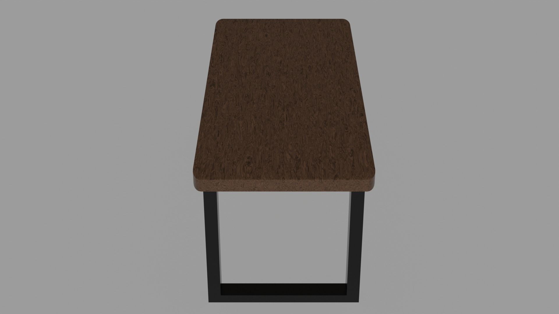 Modern Table Low-poly 3D model_2