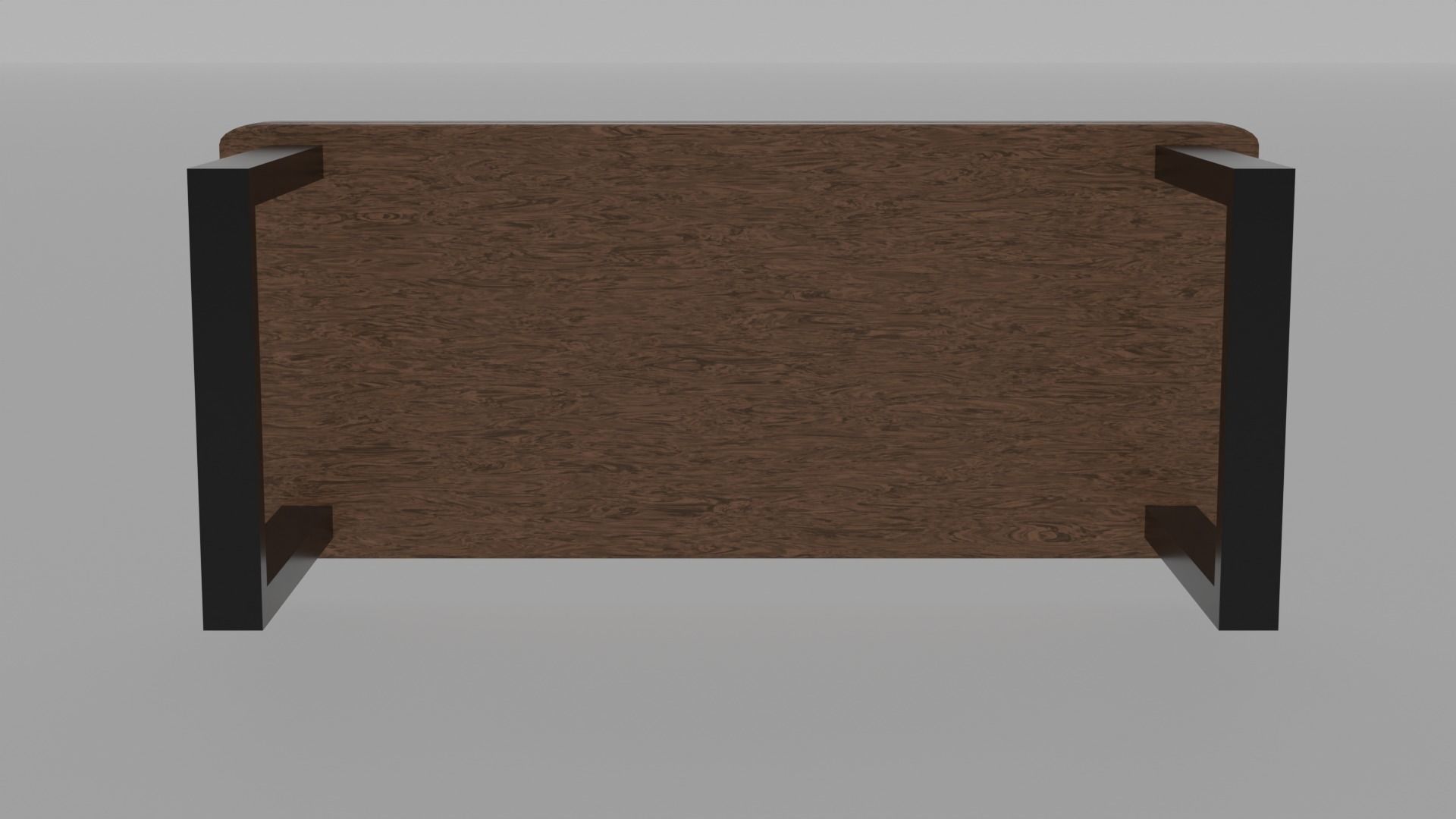 Modern Table Low-poly 3D model_4