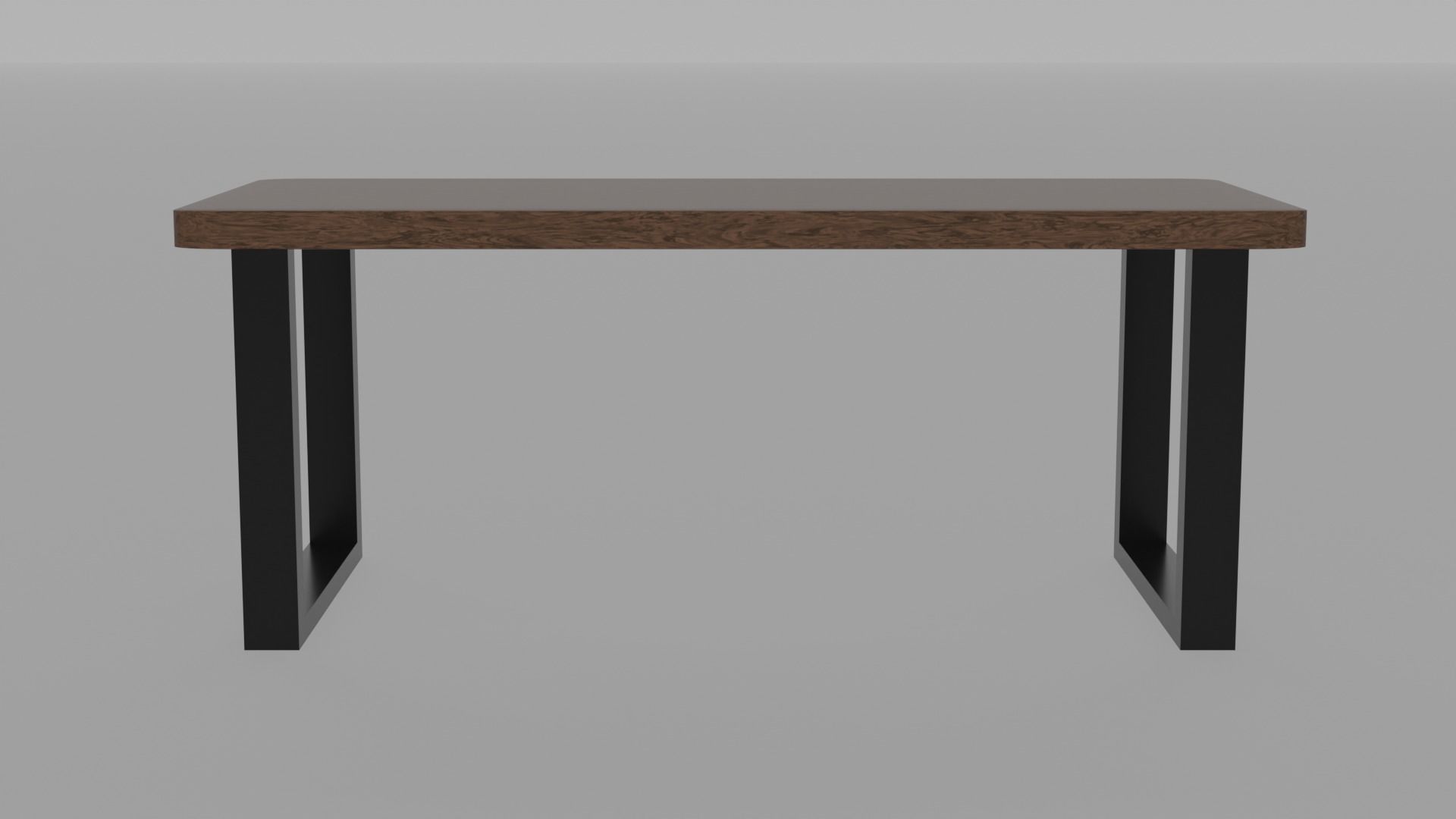 Modern Table Low-poly 3D model_5