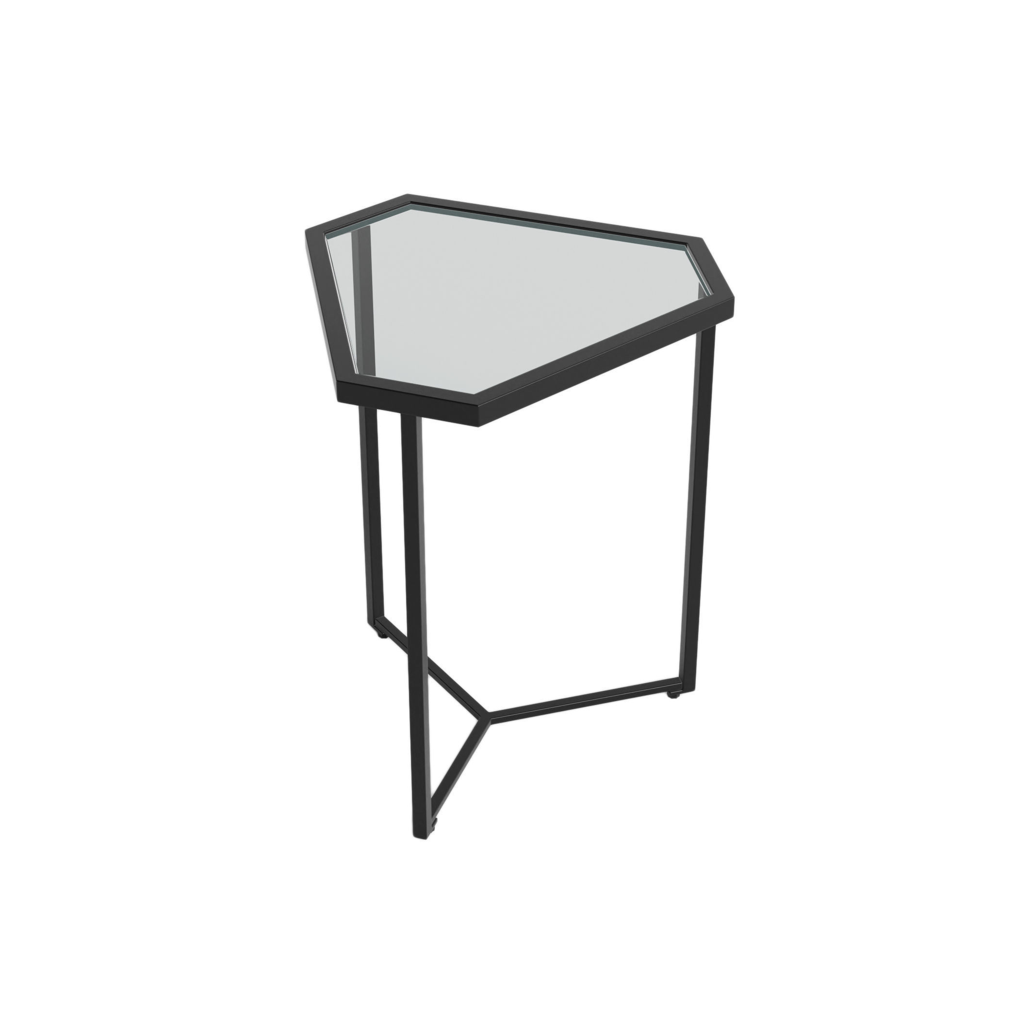 Triangle Accent Table 3D model_1