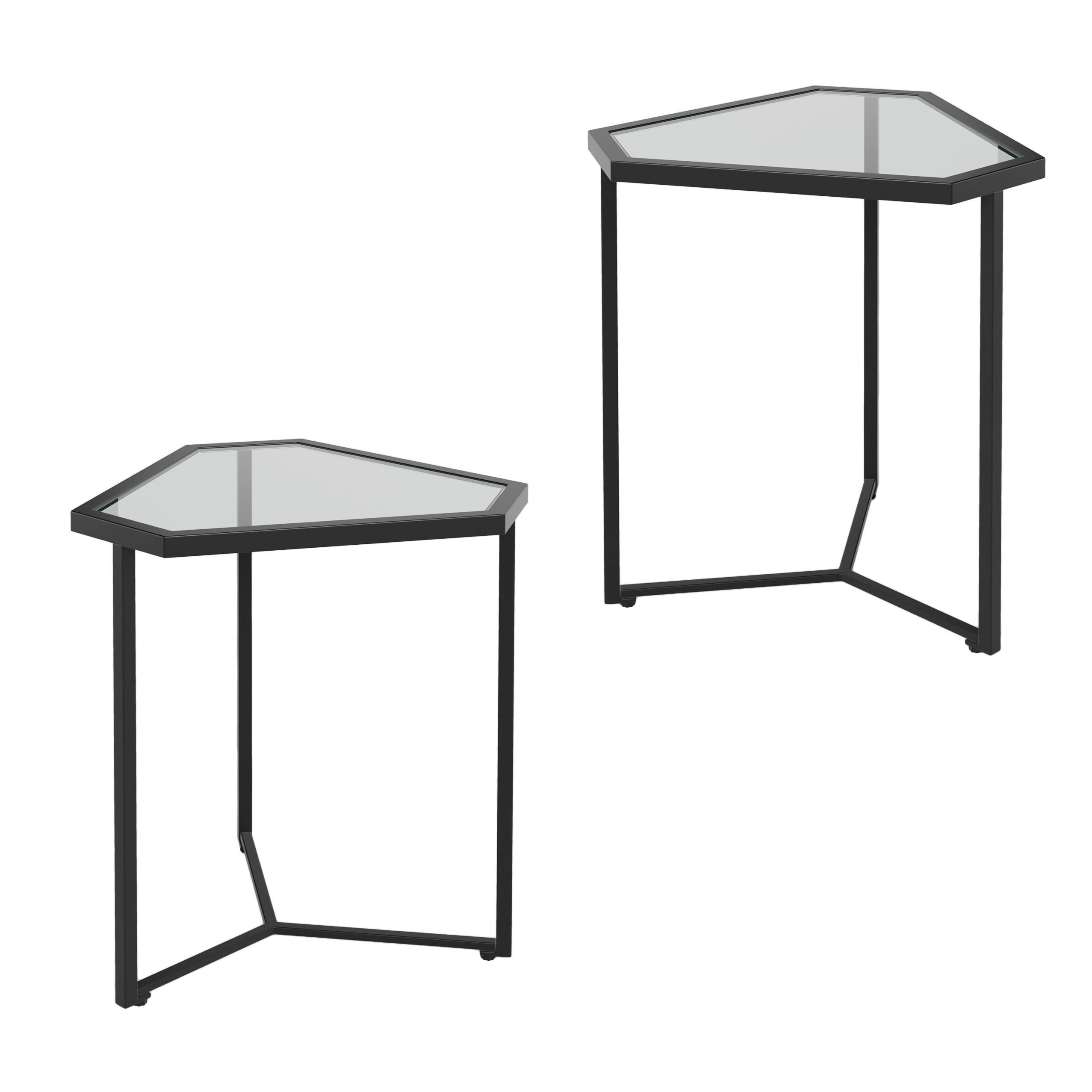Triangle Accent Table 3D model_4