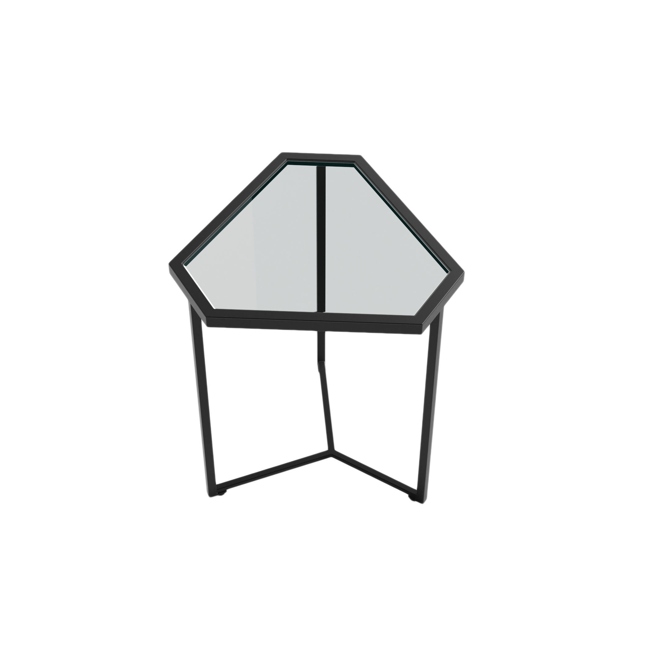 Triangle Accent Table 3D model_3