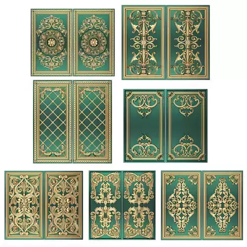 Backgammon Set Collection 01