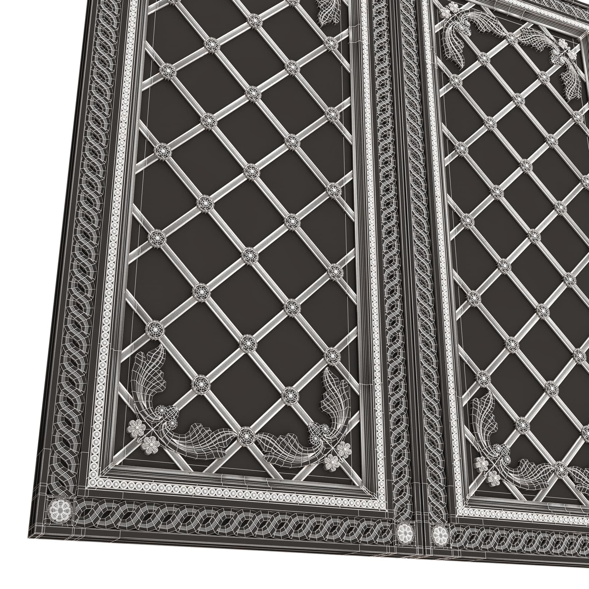 Backgammon Set Collection 02 Low-poly 3D model_51