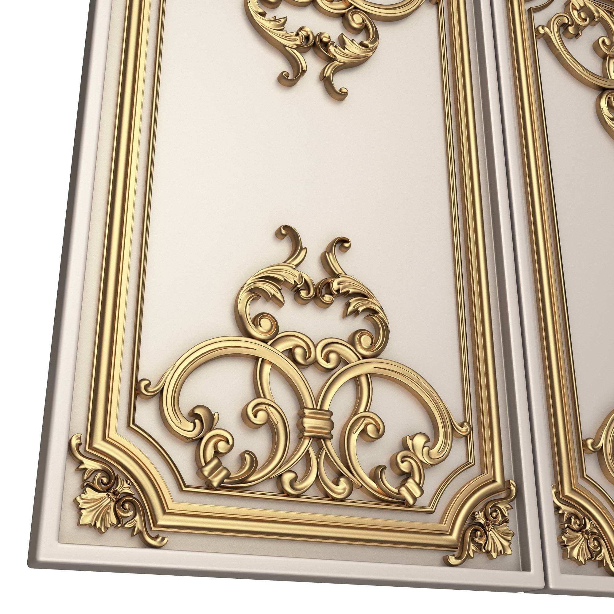 Backgammon Set Collection 02 Low-poly 3D model_29