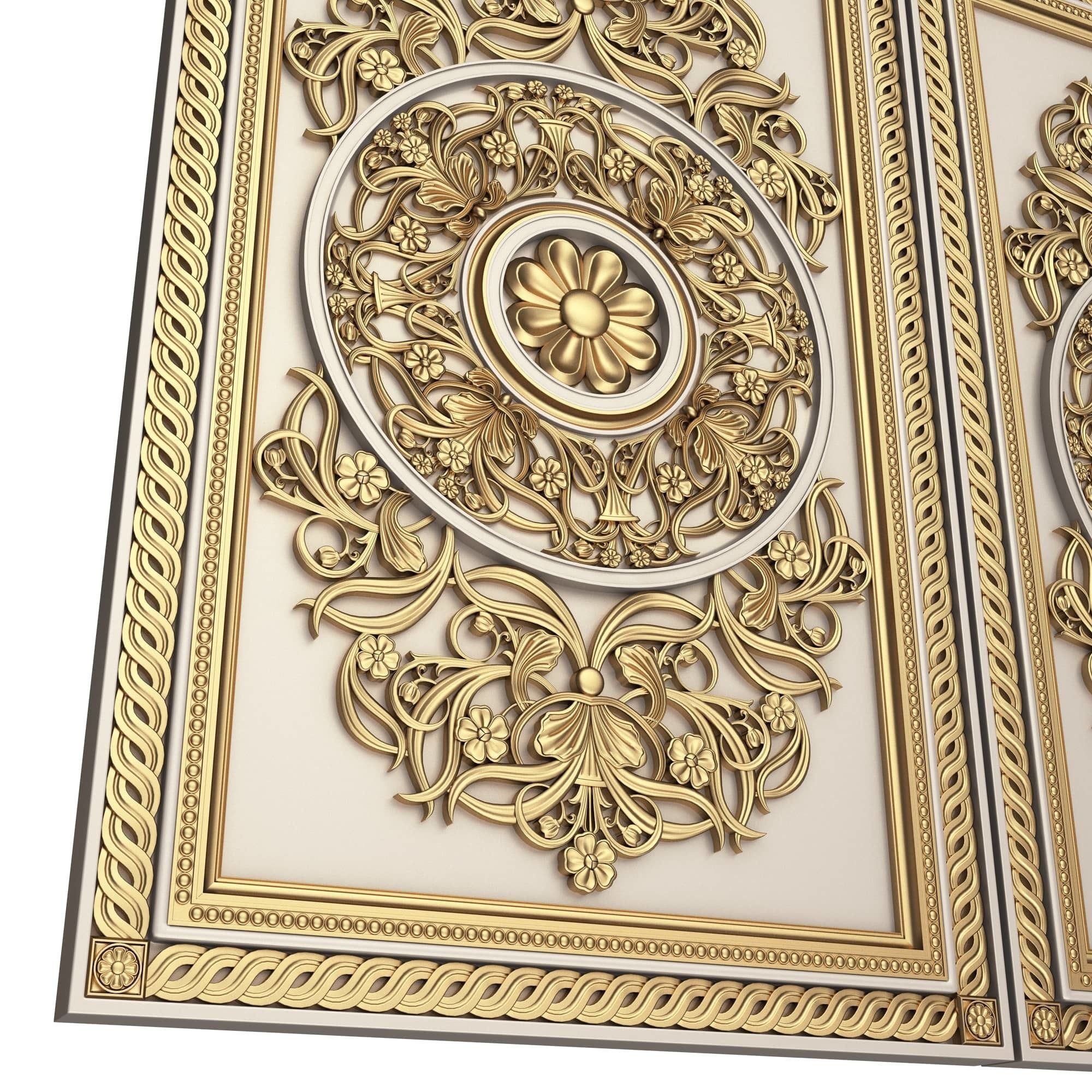 Backgammon Set Collection 02 Low-poly 3D model_35