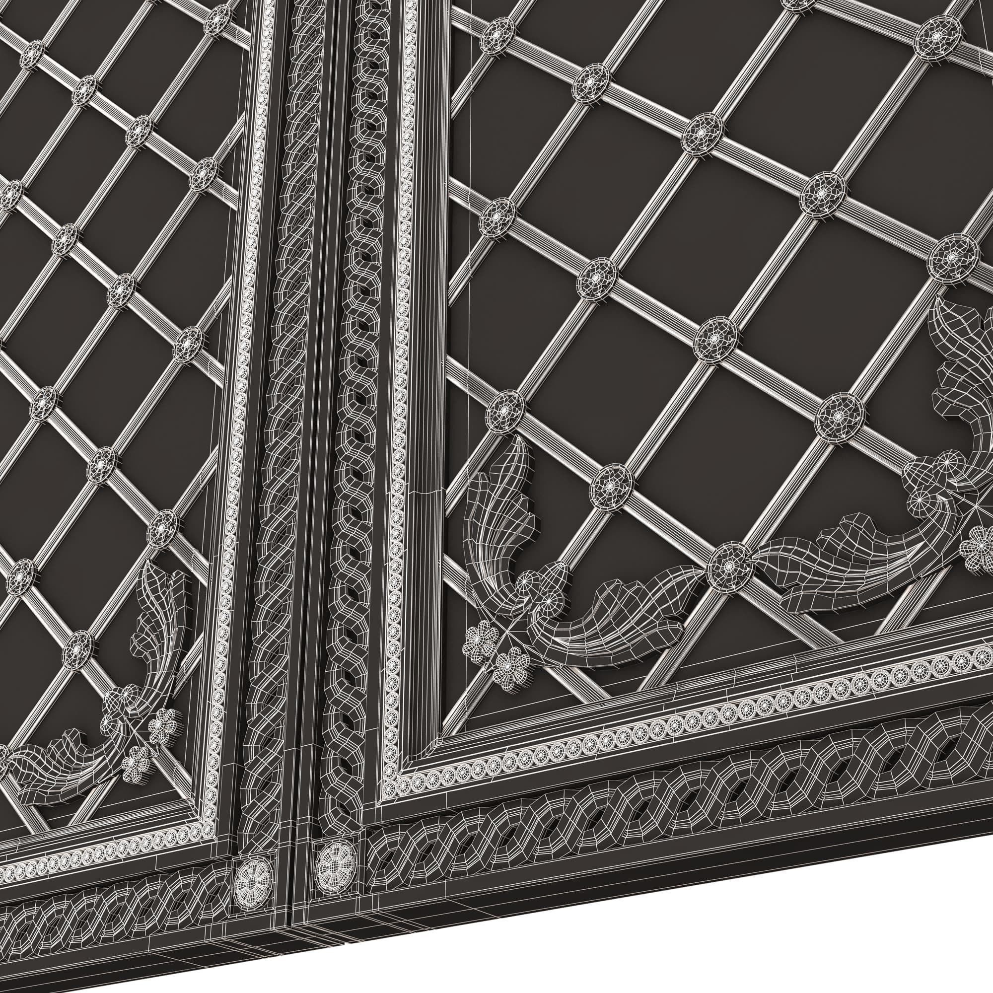 Backgammon Set Collection 02 Low-poly 3D model_52