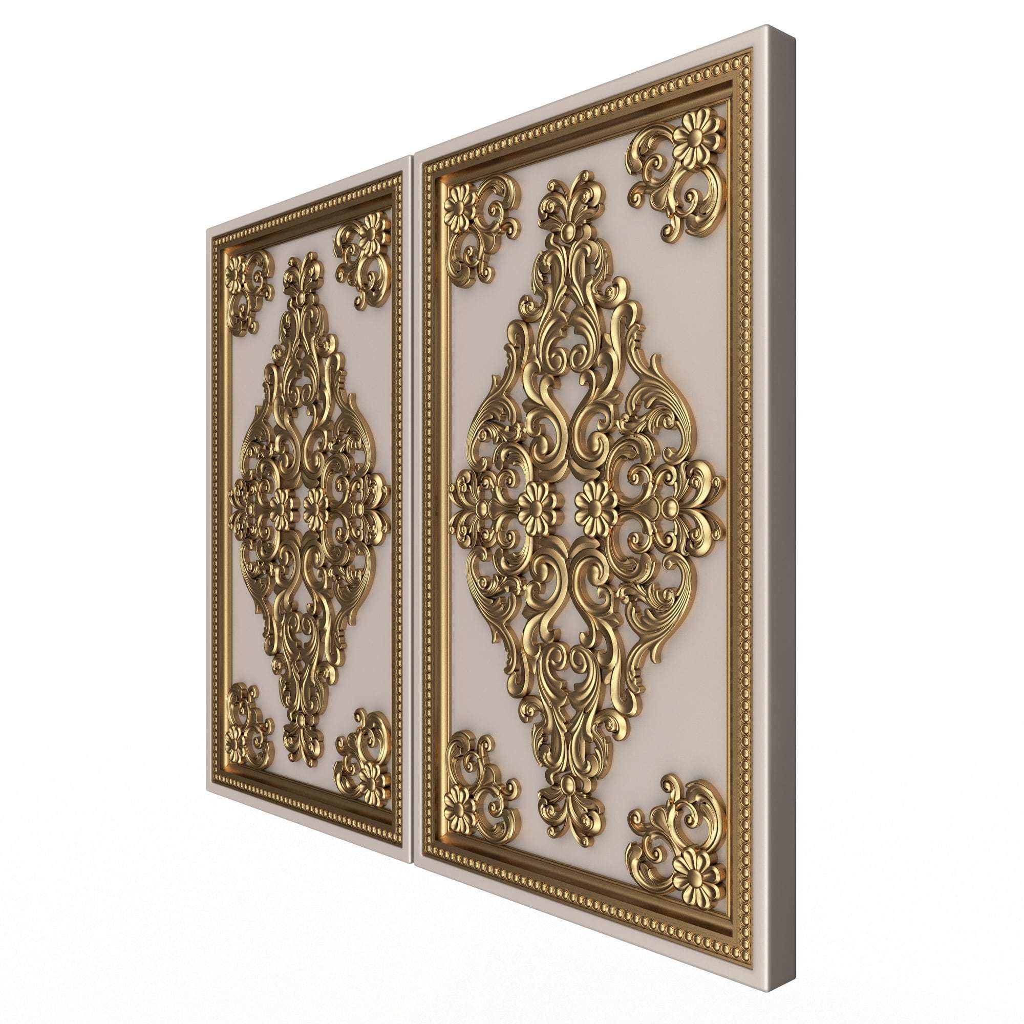 Backgammon Set Collection 02 Low-poly 3D model_43