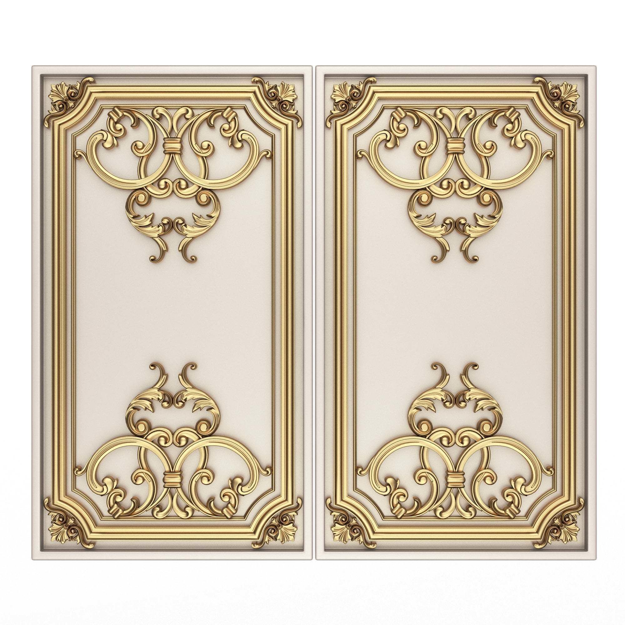 Backgammon Set Collection 02 Low-poly 3D model_26