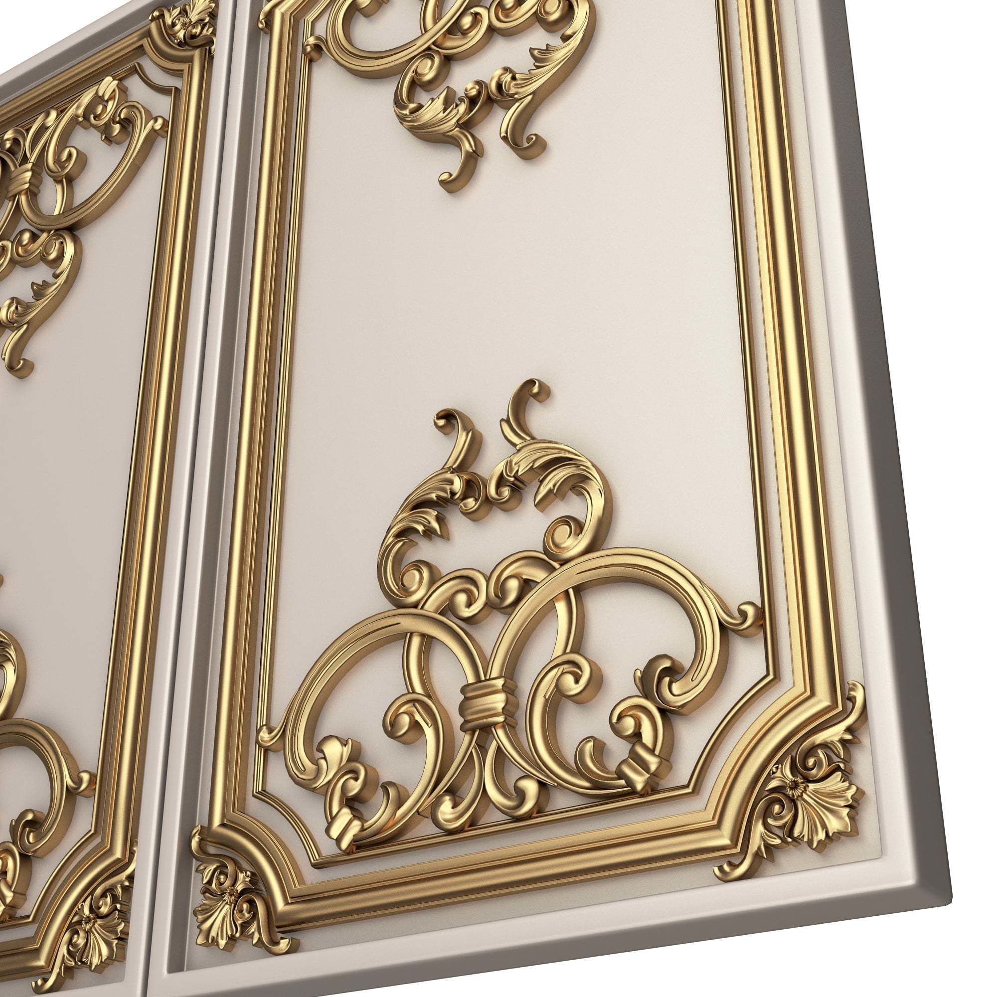 Backgammon Set Collection 02 Low-poly 3D model_30