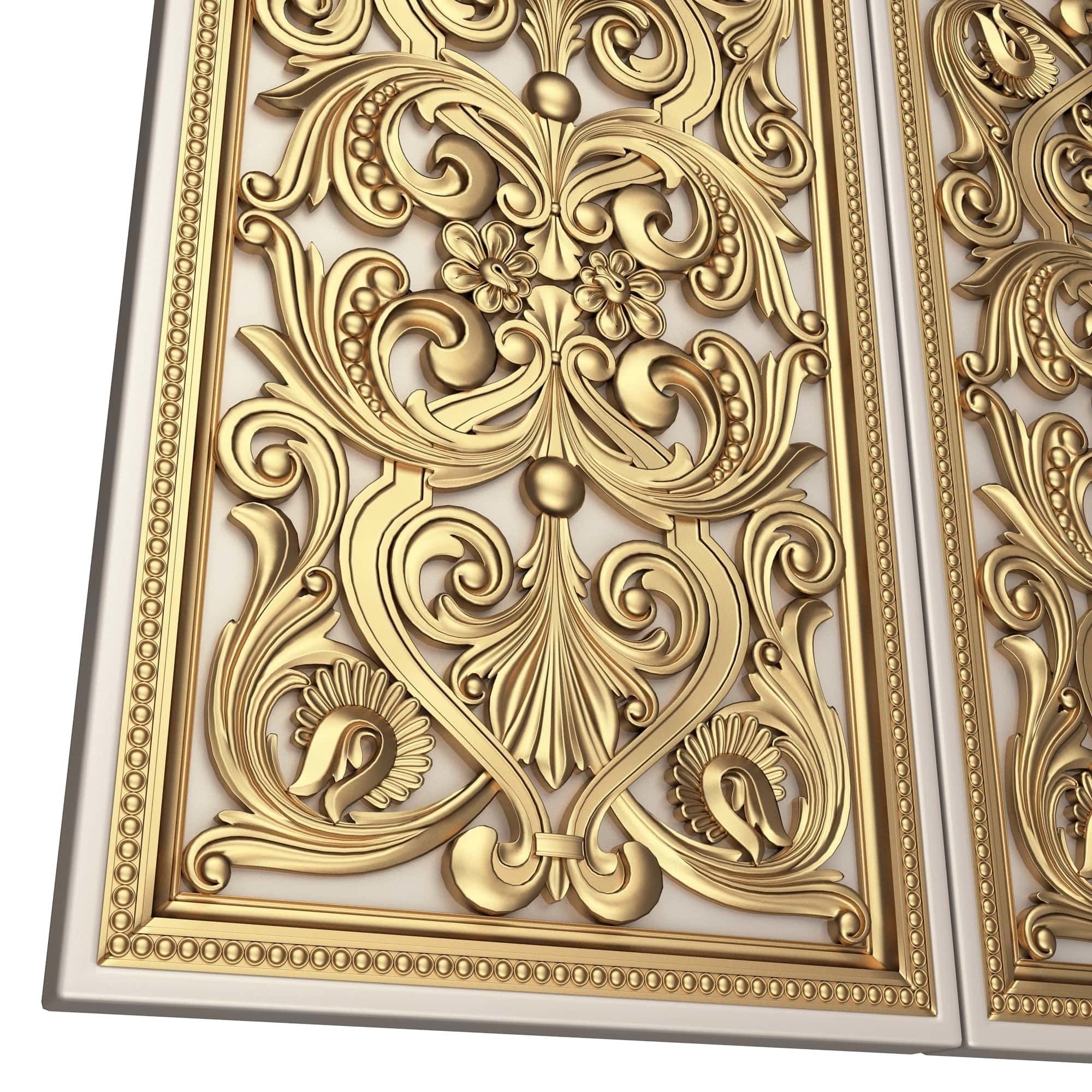 Backgammon Set Collection 02 Low-poly 3D model_36