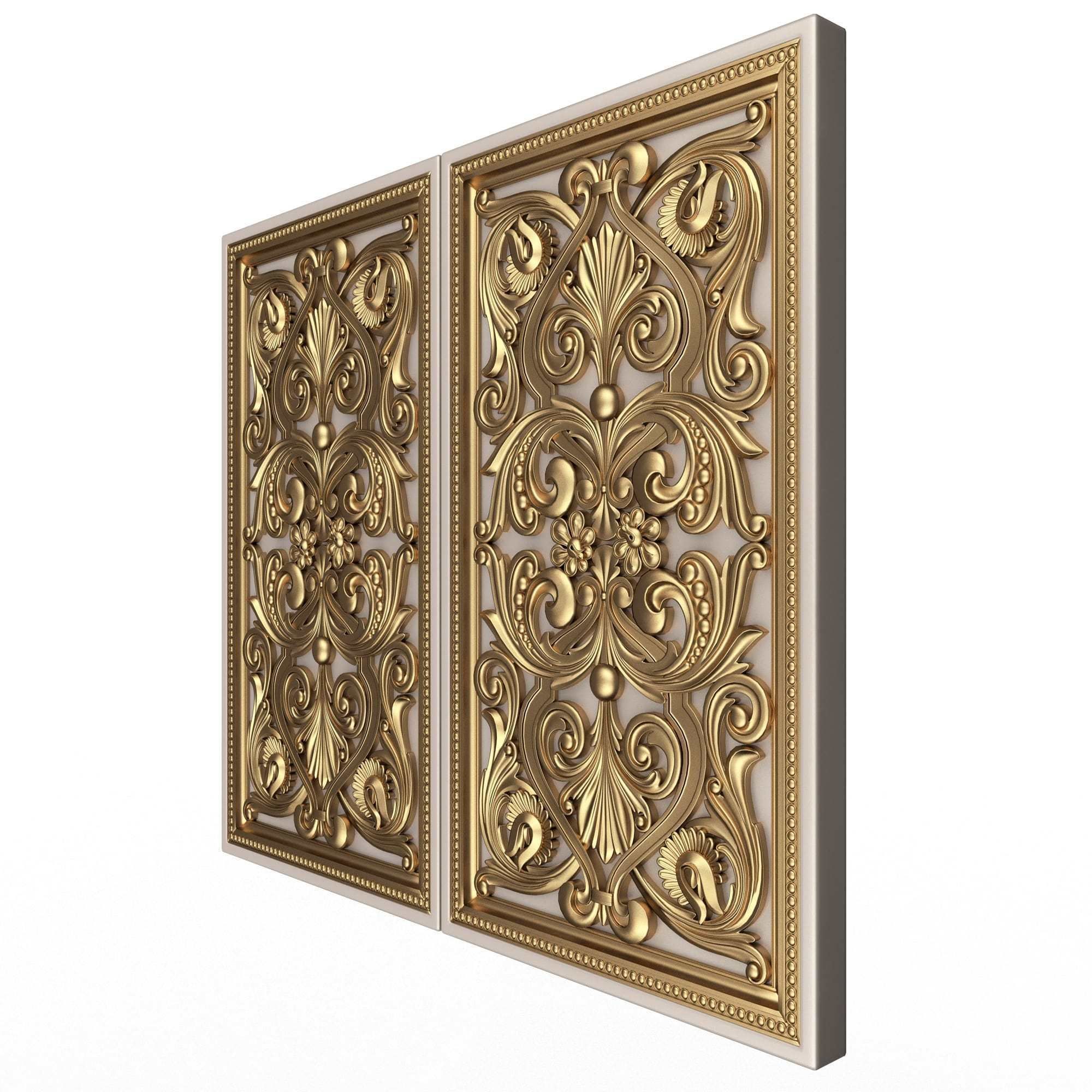 Backgammon Set Collection 02 Low-poly 3D model_34