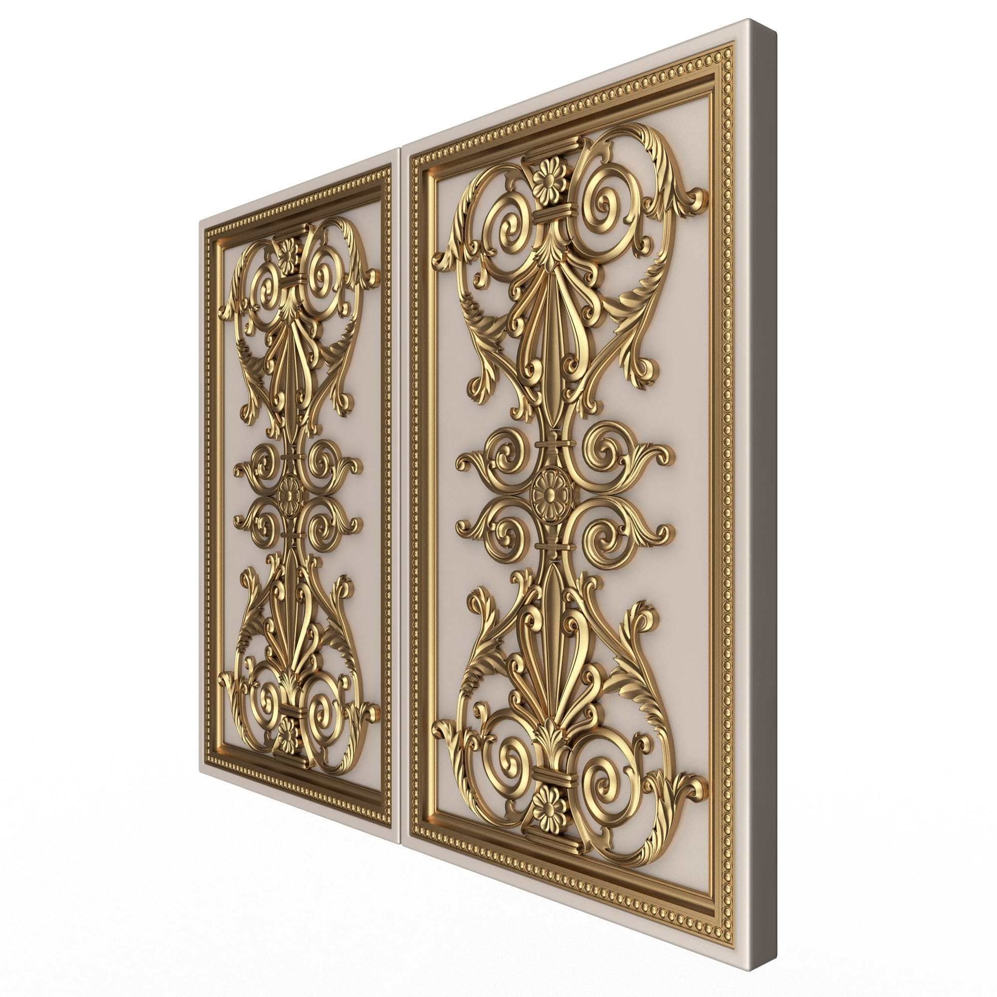 Backgammon Set Collection 02 Low-poly 3D model_21