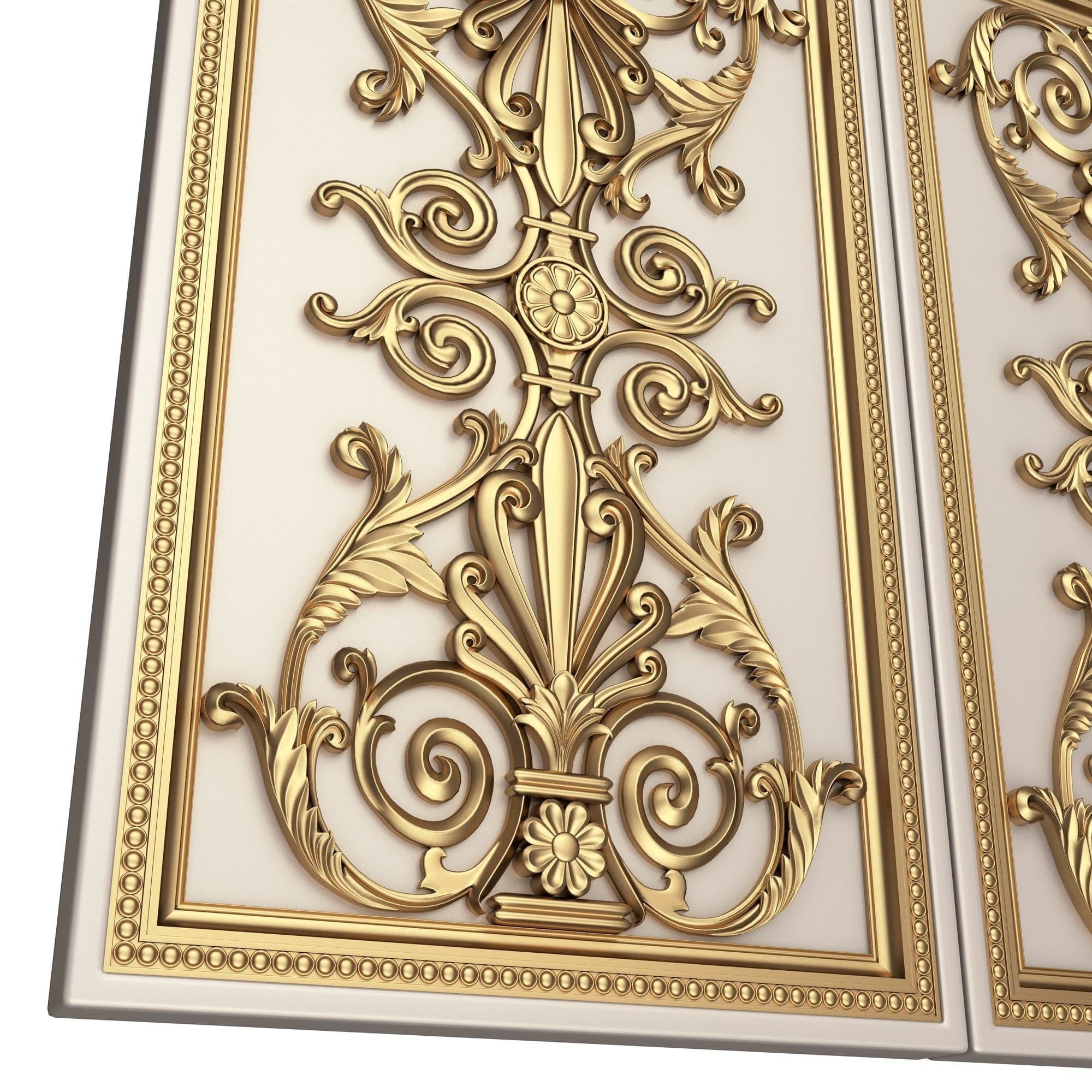 Backgammon Set Collection 02 Low-poly 3D model_22