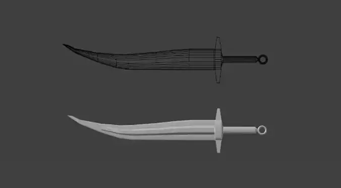 Legendary Sword - Low Poly
